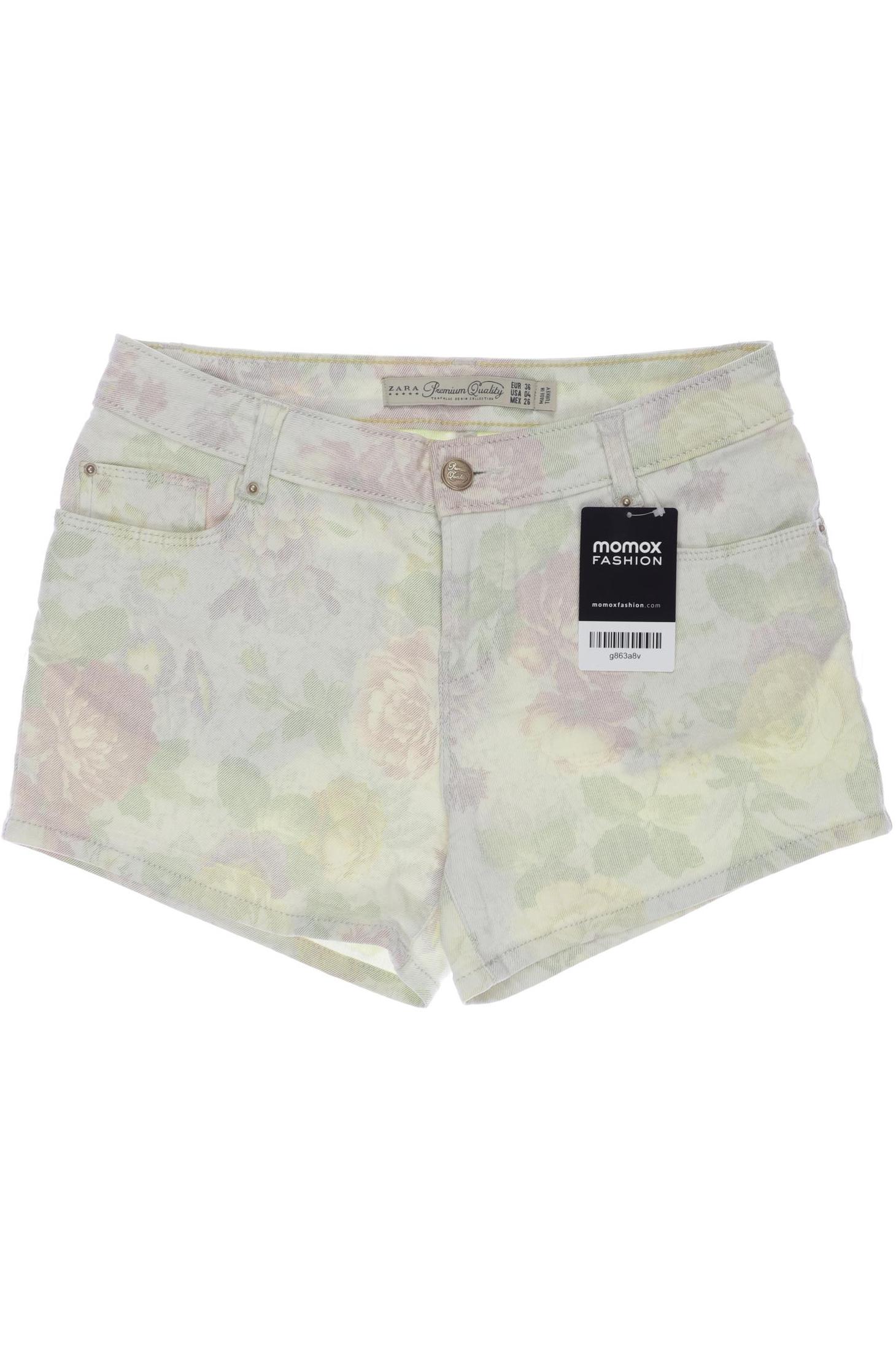 

Zara Damen Shorts, cremeweiß, Gr. 36
