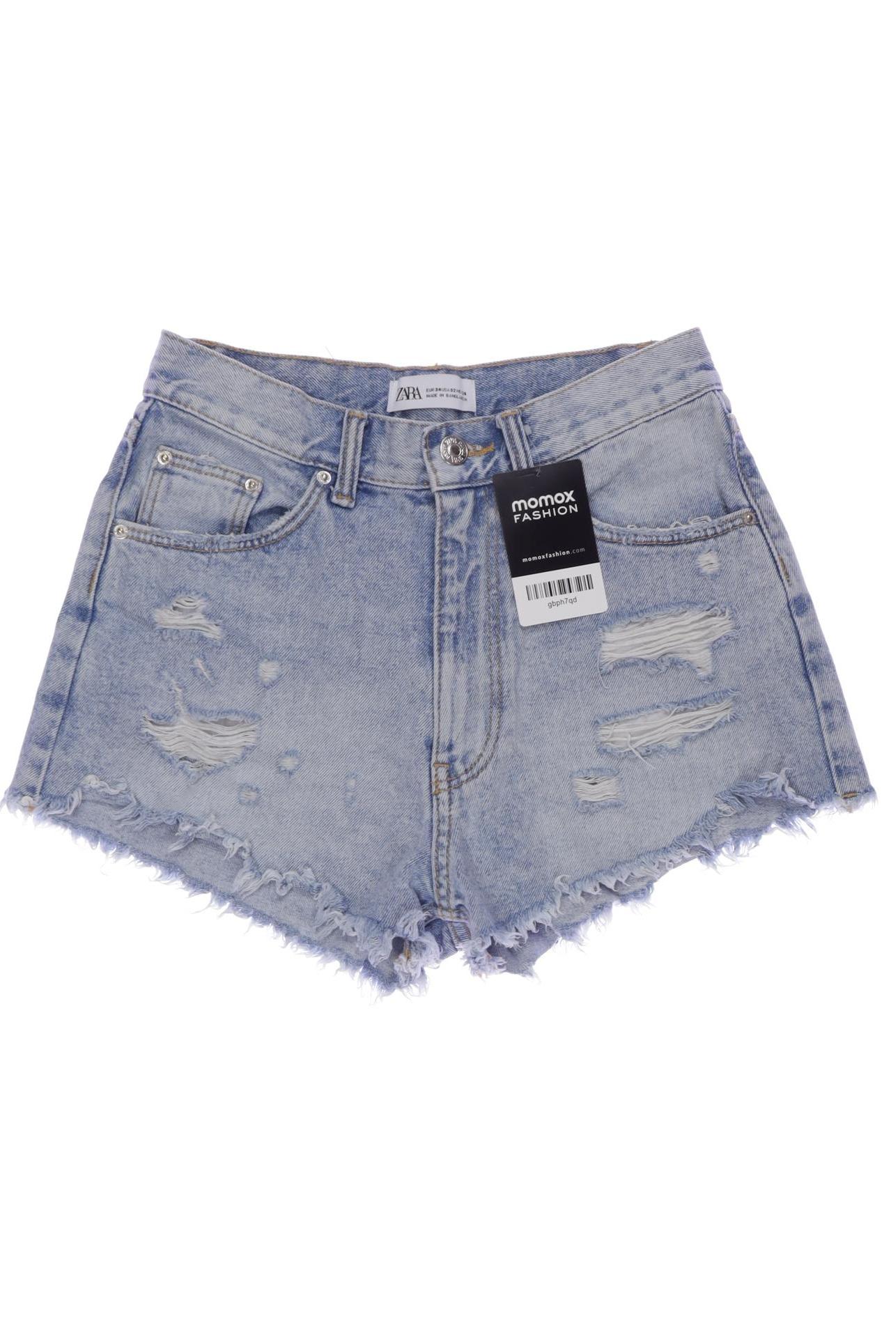

Zara Damen Shorts, blau, Gr. 34