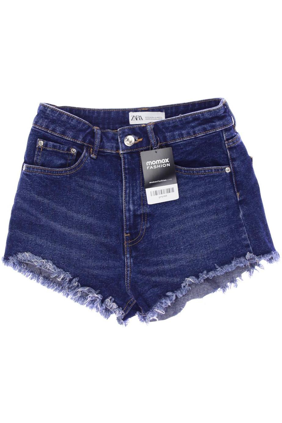

Zara Damen Shorts, marineblau, Gr. 34