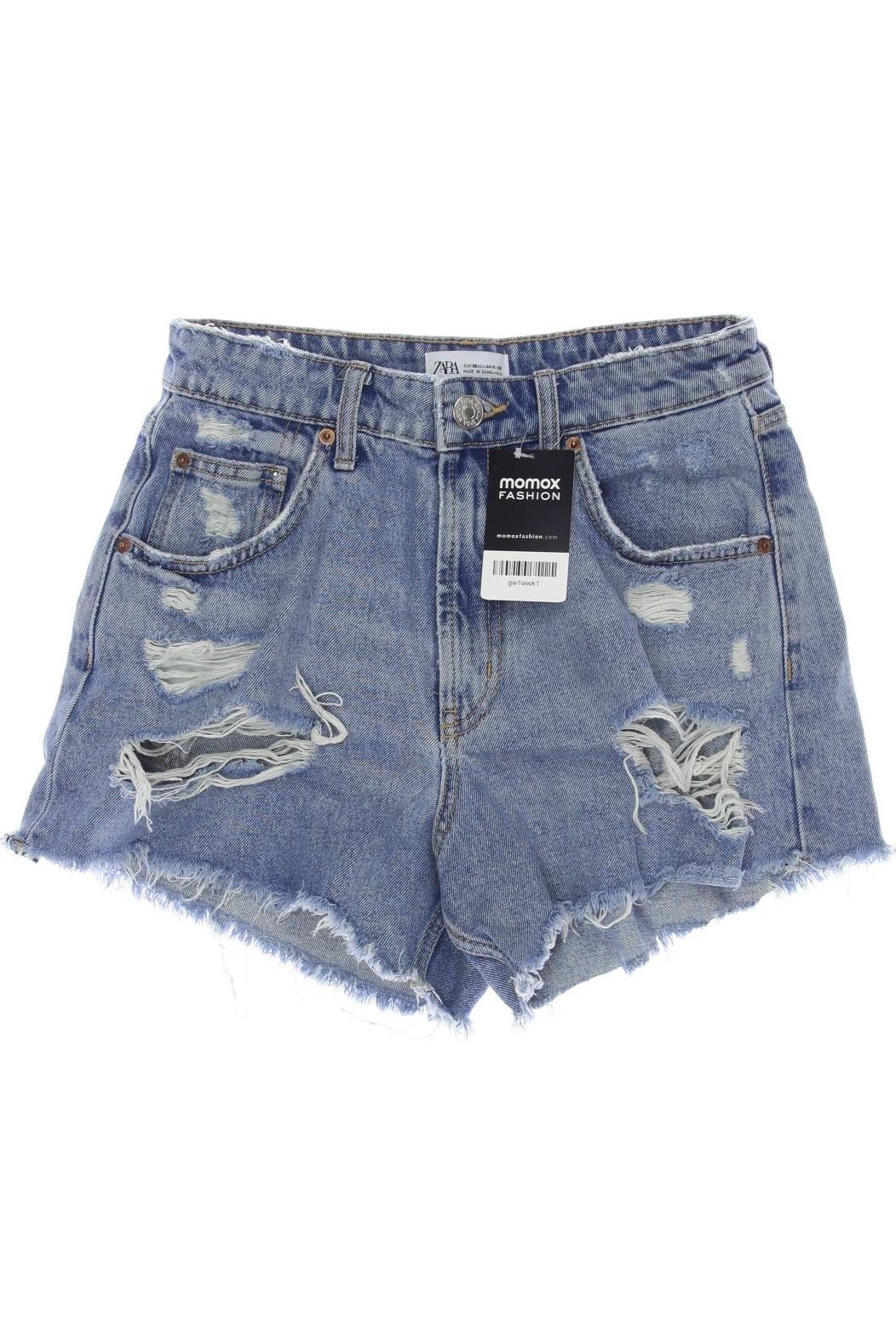 

Zara Damen Shorts, blau, Gr. 36