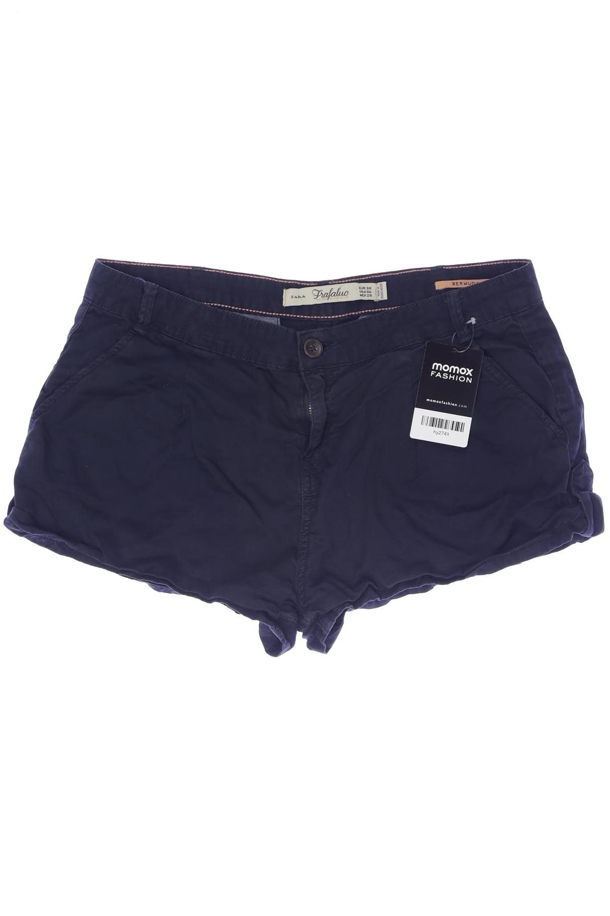 

Zara Damen Shorts, marineblau, Gr. 38