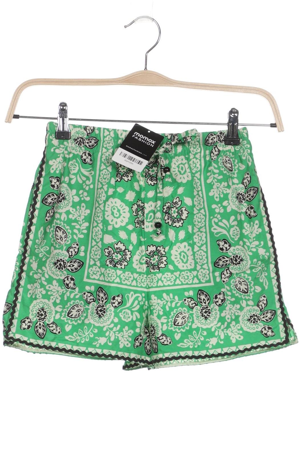 

Zara Damen Shorts, grün, Gr. 34