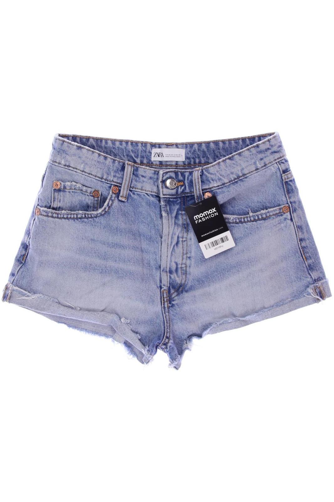 

ZARA Damen Shorts, hellblau