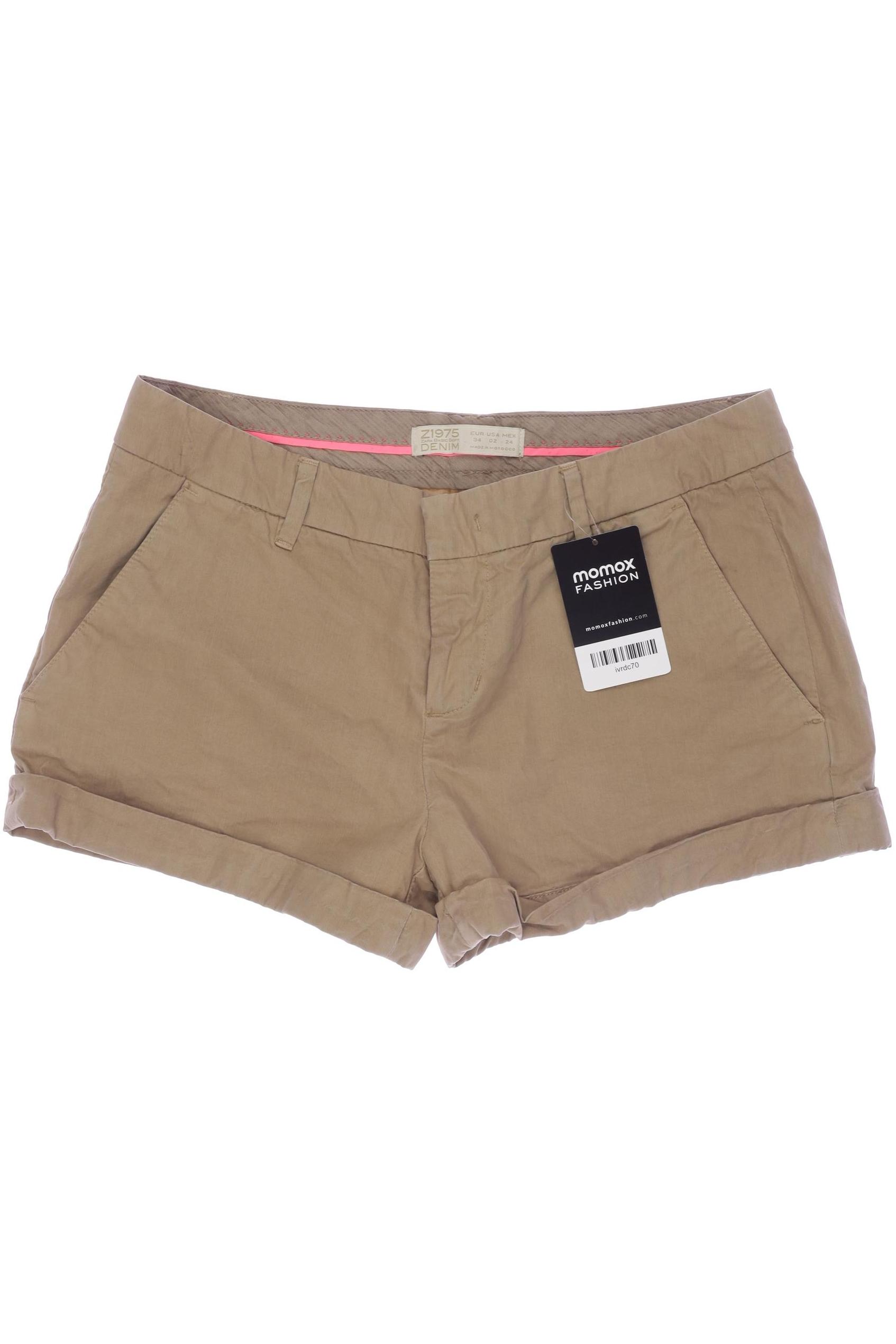 

Zara Damen Shorts, beige, Gr. 34