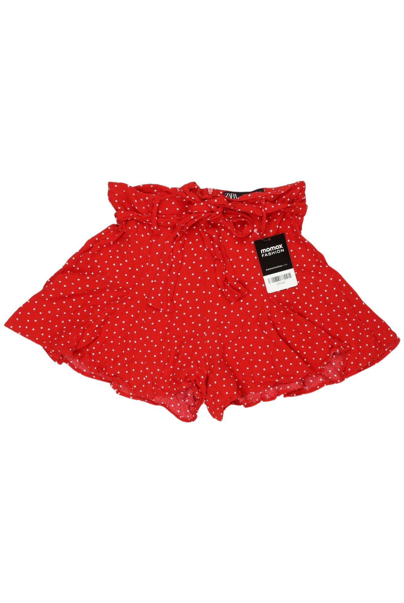 

Zara Damen Shorts, rot, Gr. 36