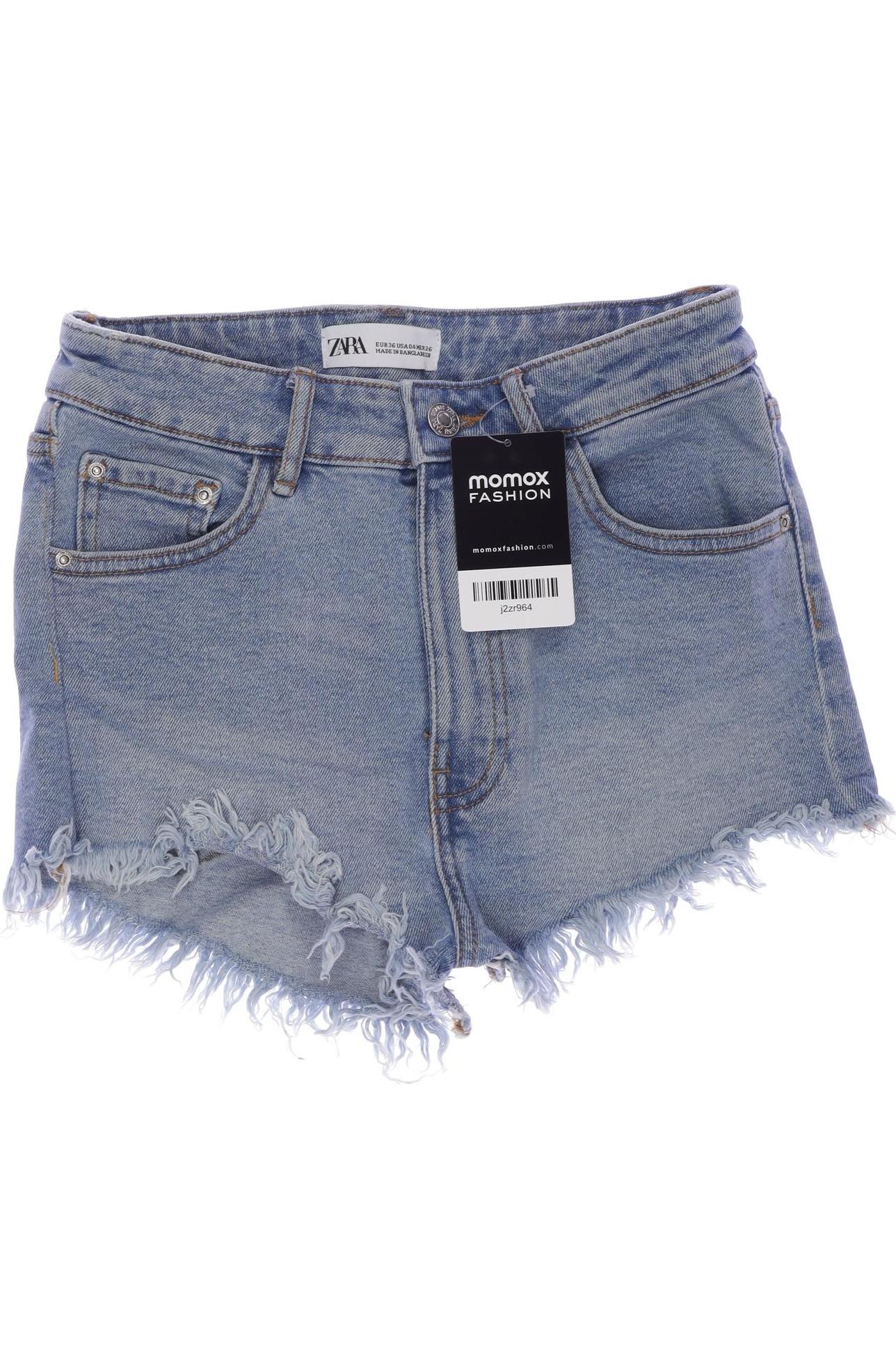 

Zara Damen Shorts, blau, Gr. 36