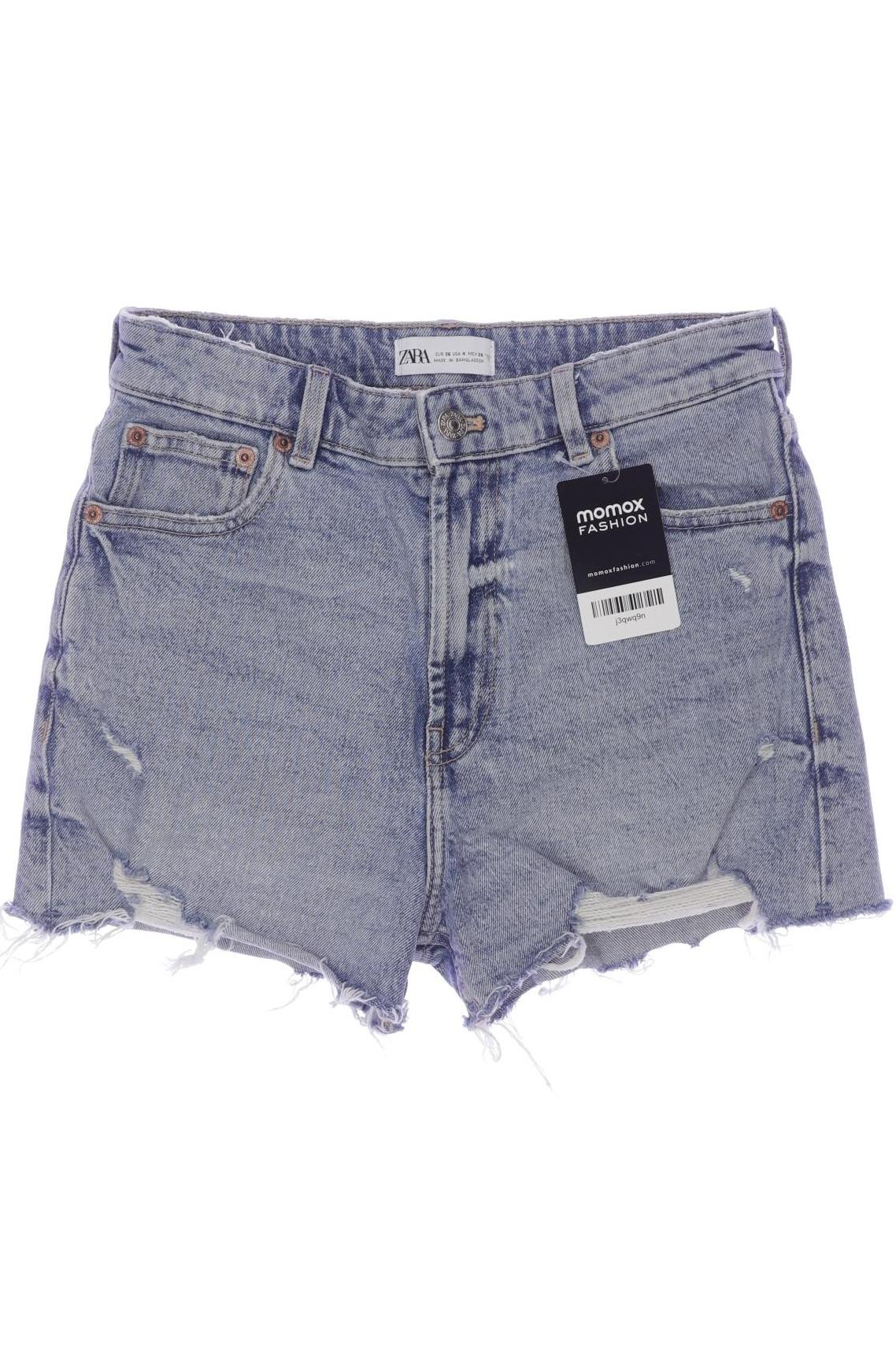 

Zara Damen Shorts, hellblau, Gr. 36