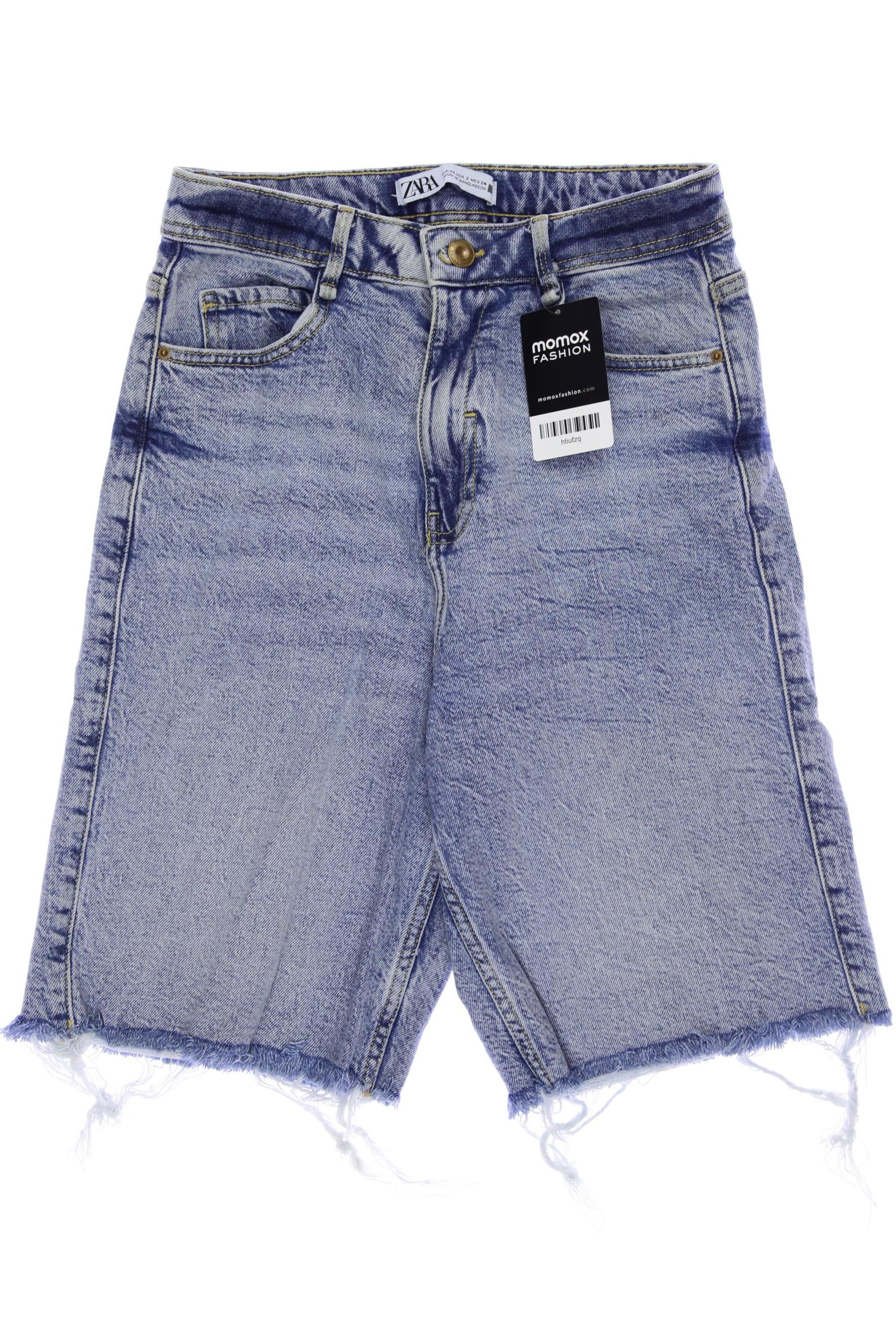 

Zara Damen Shorts, blau, Gr. 34