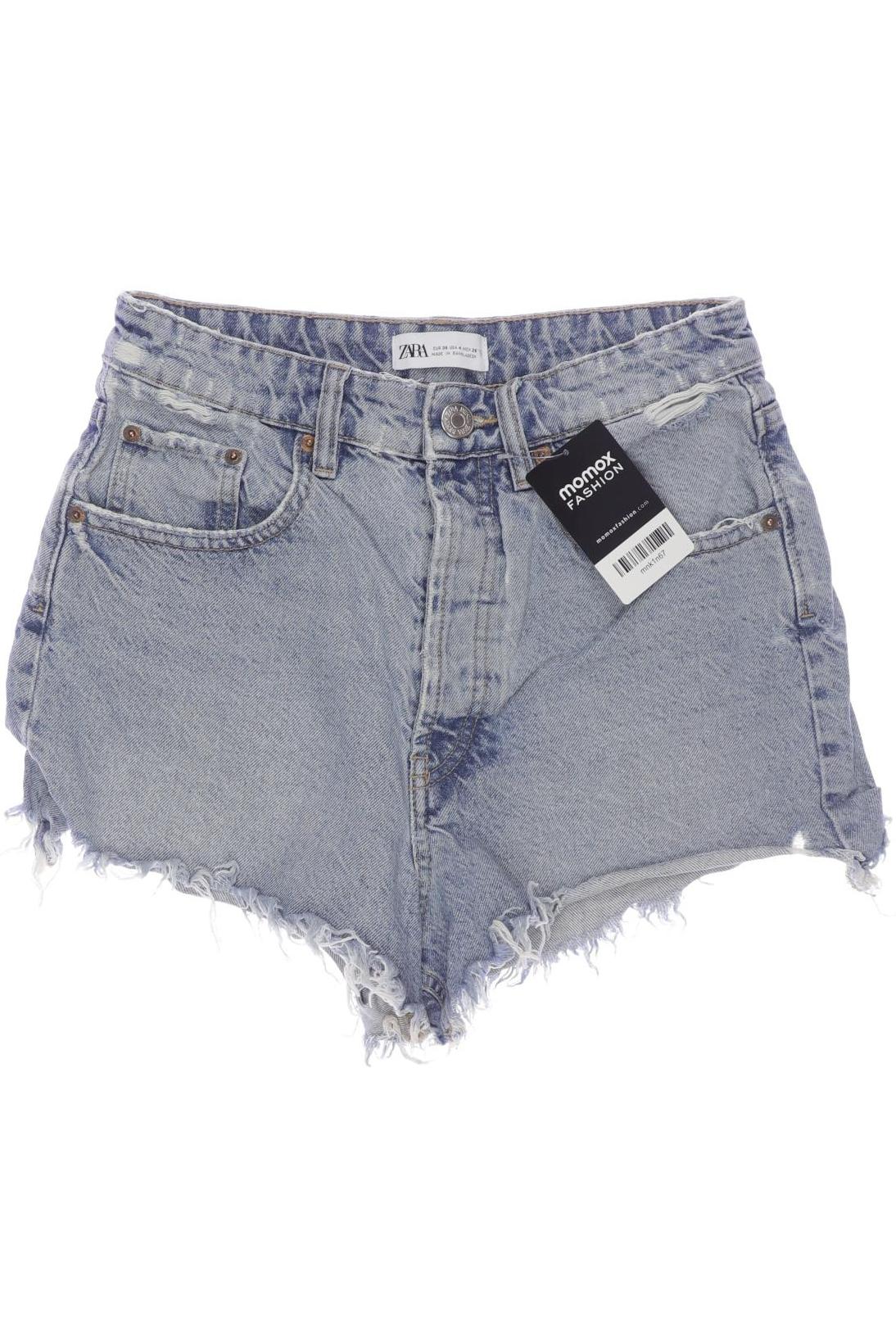 

Zara Damen Shorts, blau, Gr. 36