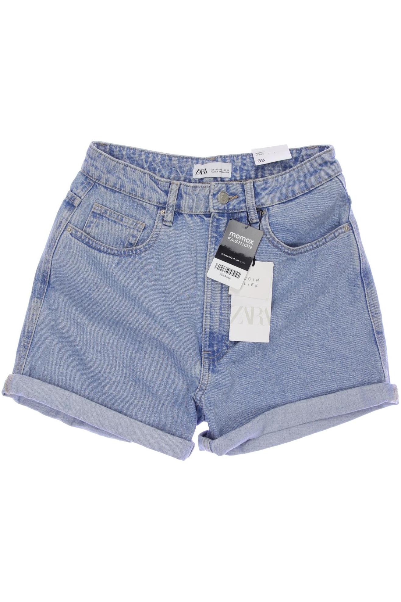

Zara Damen Shorts, blau, Gr. 38