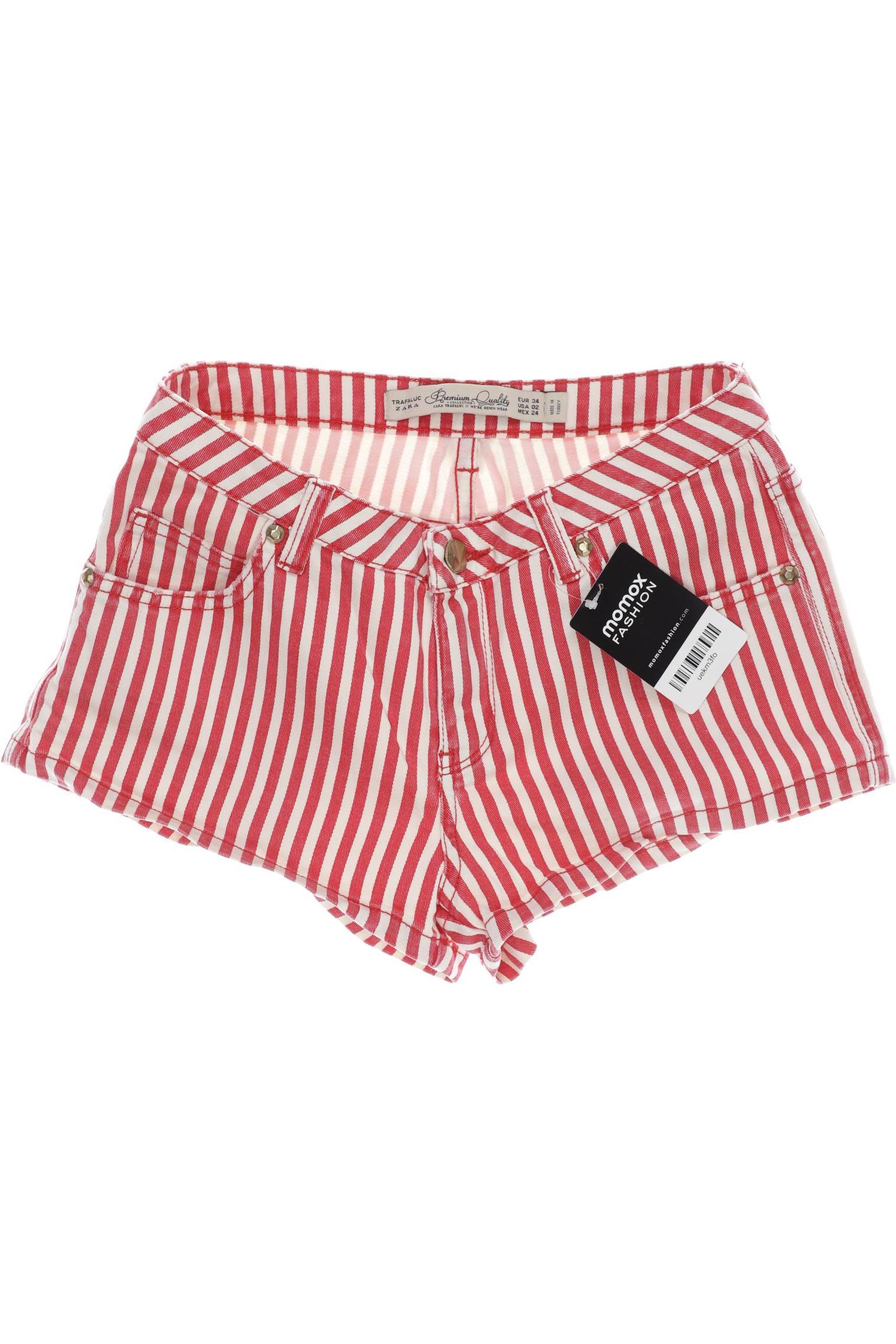 

Zara Damen Shorts, rot, Gr. 34