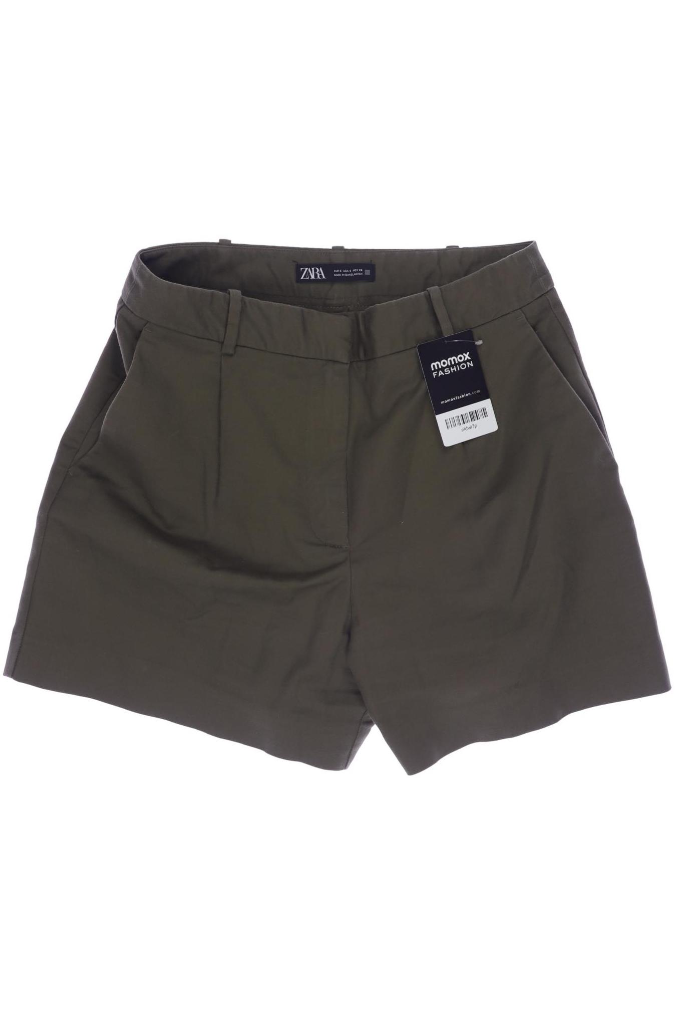 

Zara Damen Shorts, grün, Gr. 36