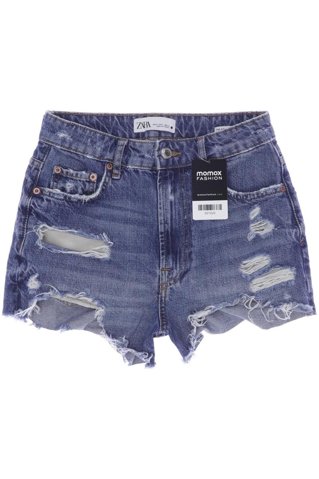 

Zara Damen Shorts, blau, Gr. 34