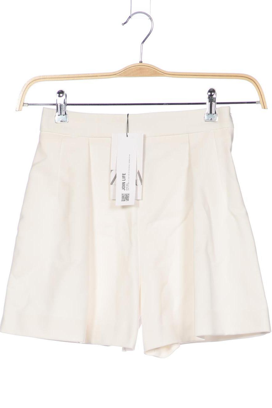 

Zara Damen Shorts, weiß, Gr. 34