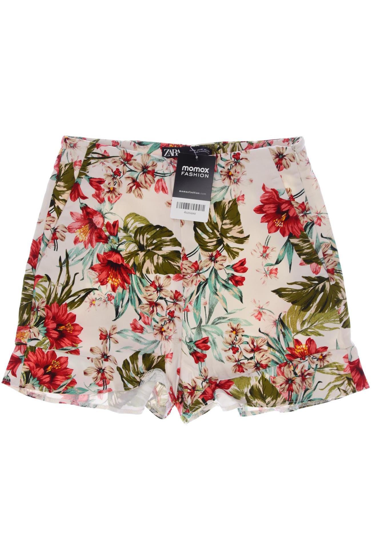 

Zara Damen Shorts, mehrfarbig, Gr. 34