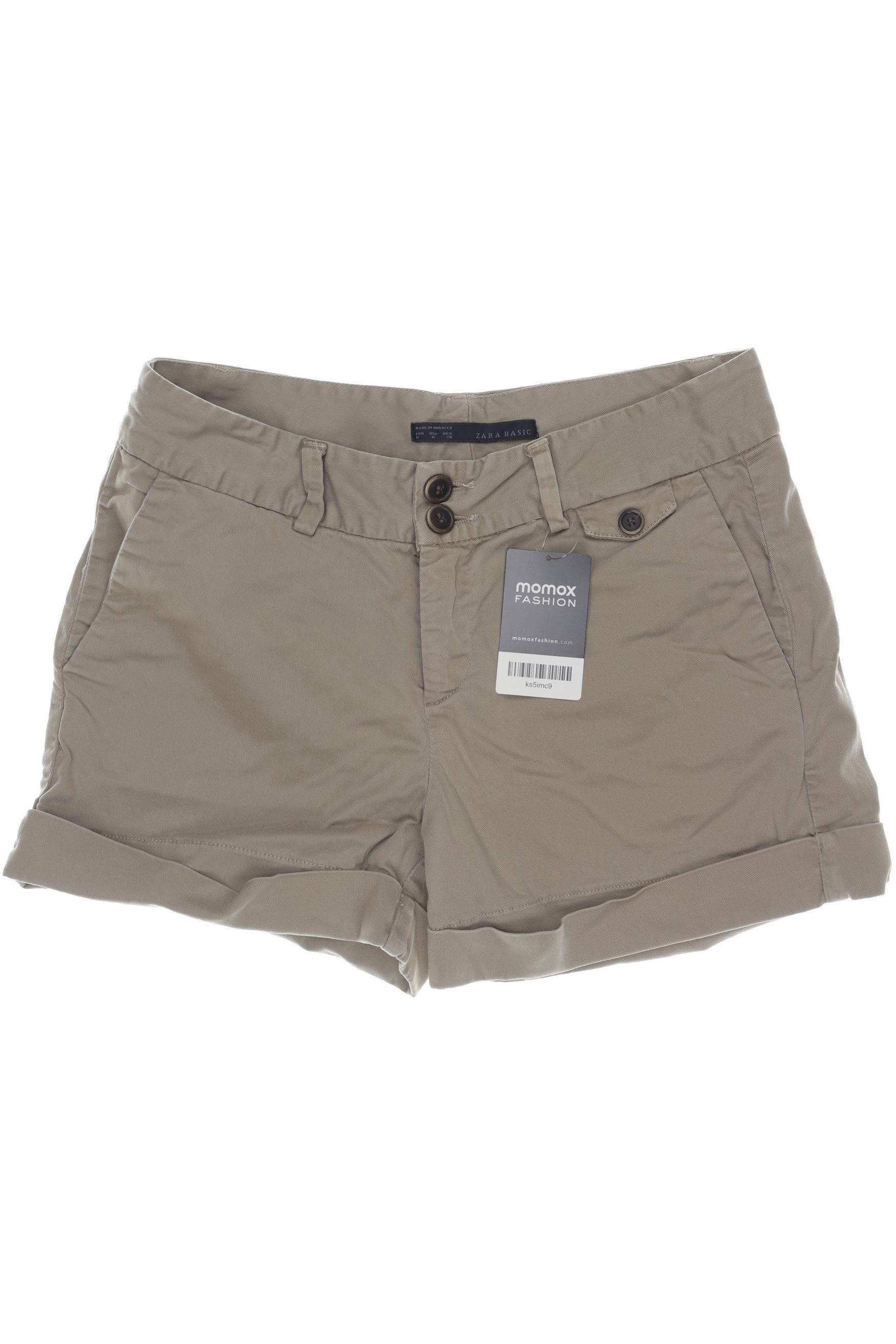 

ZARA Damen Shorts, beige