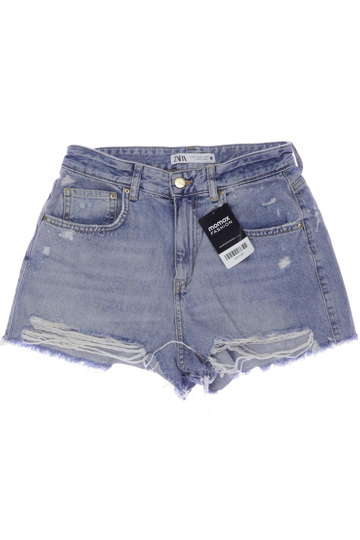 

Zara Damen Shorts, blau, Gr. 36