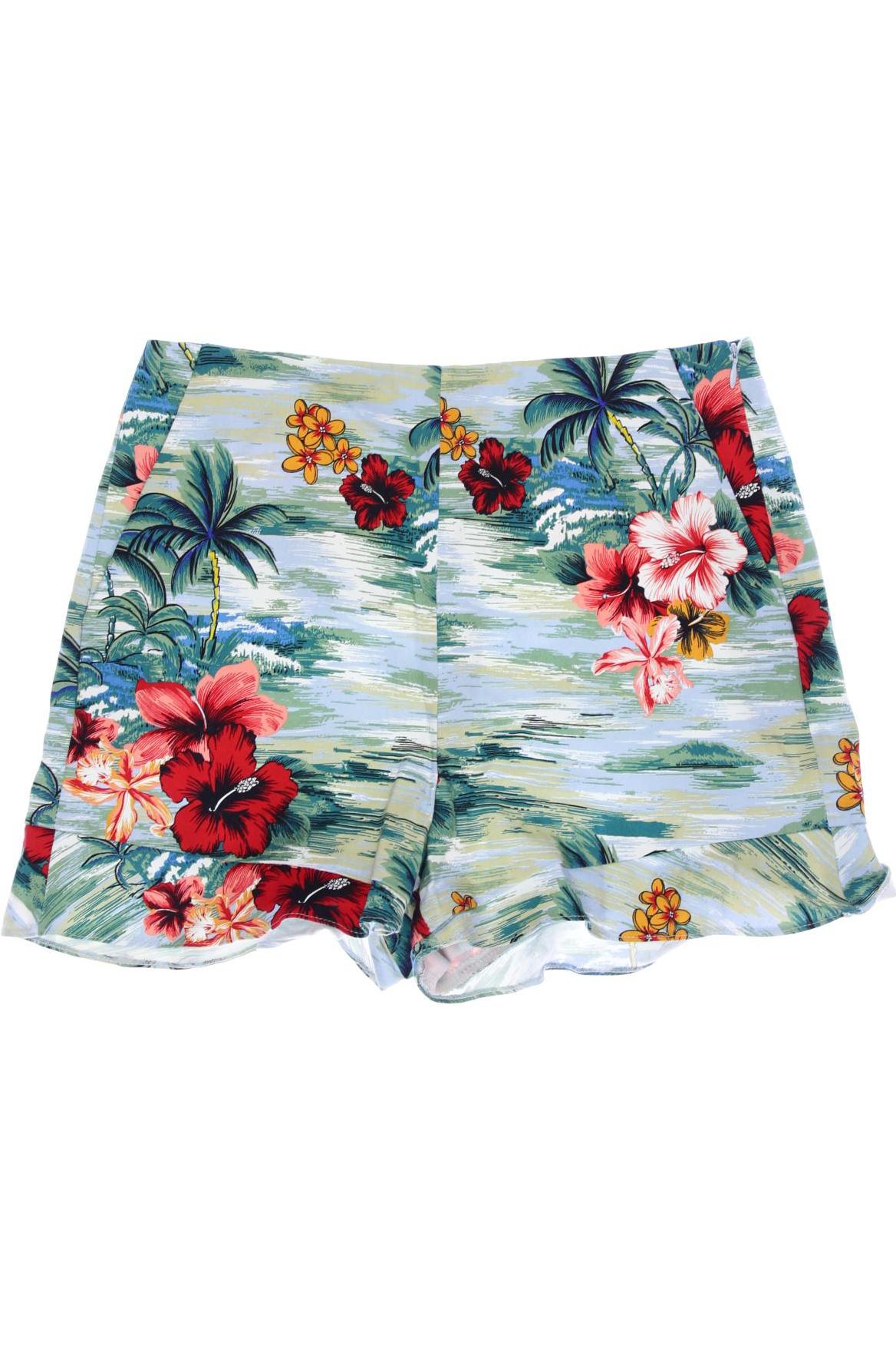 

Zara Damen Shorts, mehrfarbig, Gr. 38