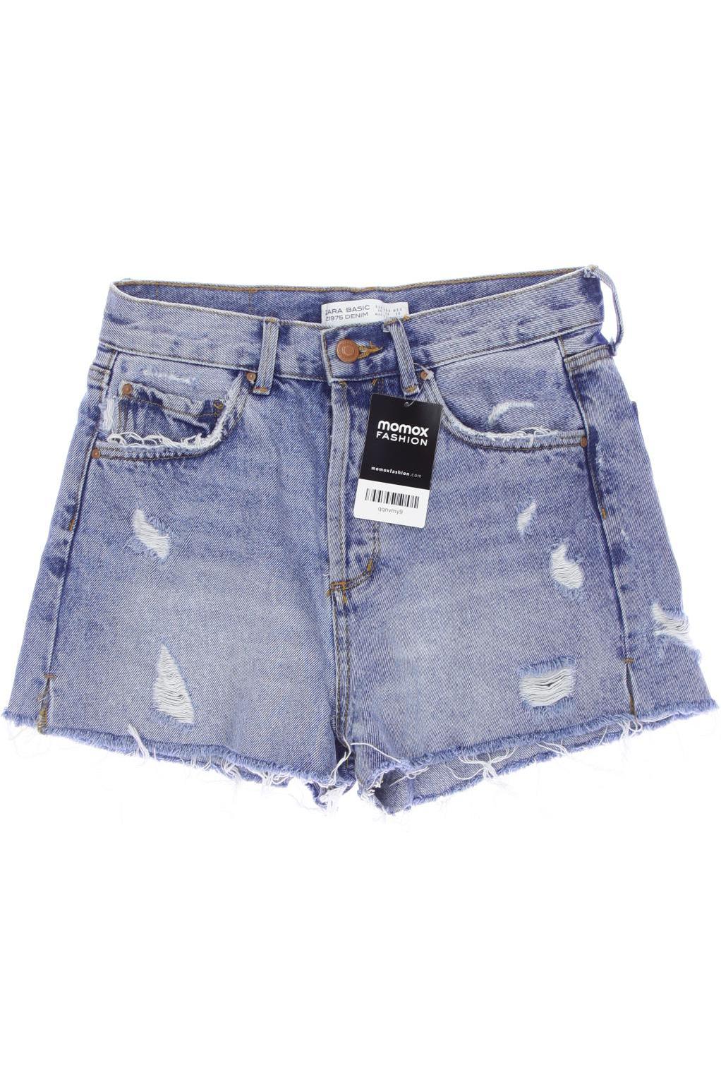 

Zara Damen Shorts, blau, Gr. 36