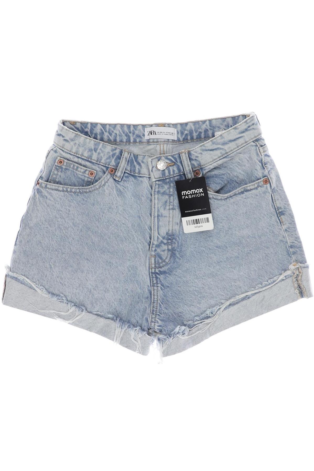 

ZARA Damen Shorts, hellblau