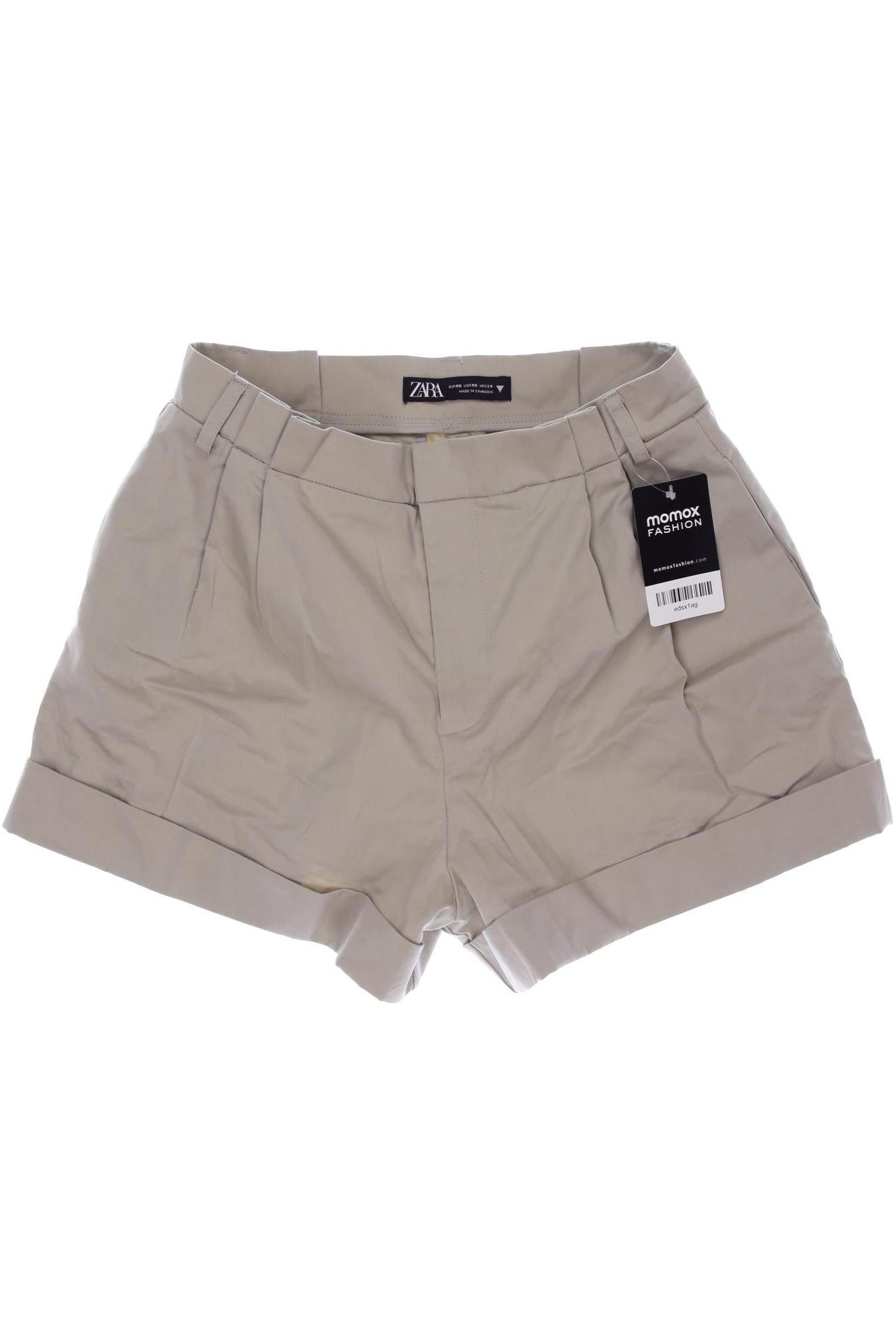 

Zara Damen Shorts, hellgrün, Gr. 34