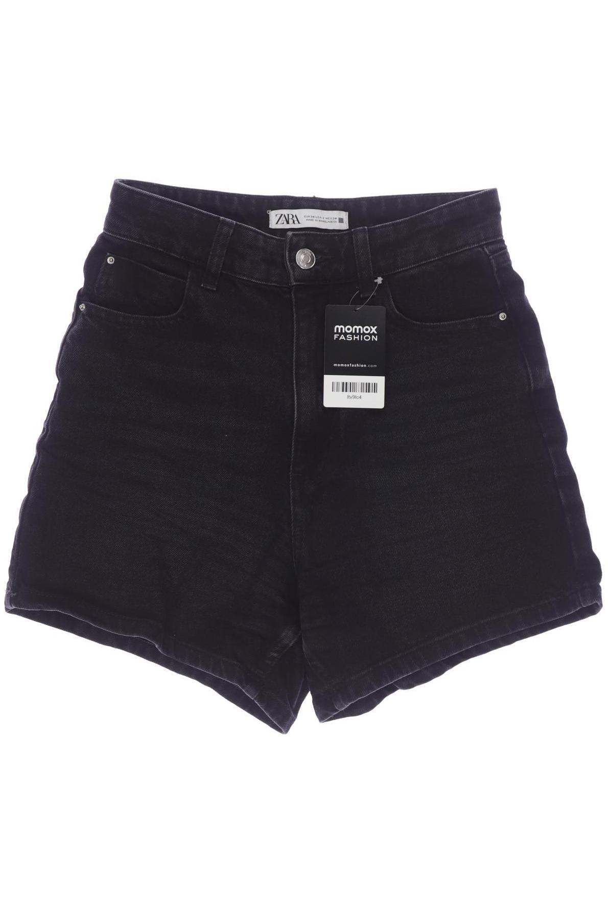 

Zara Damen Shorts, schwarz, Gr. 34