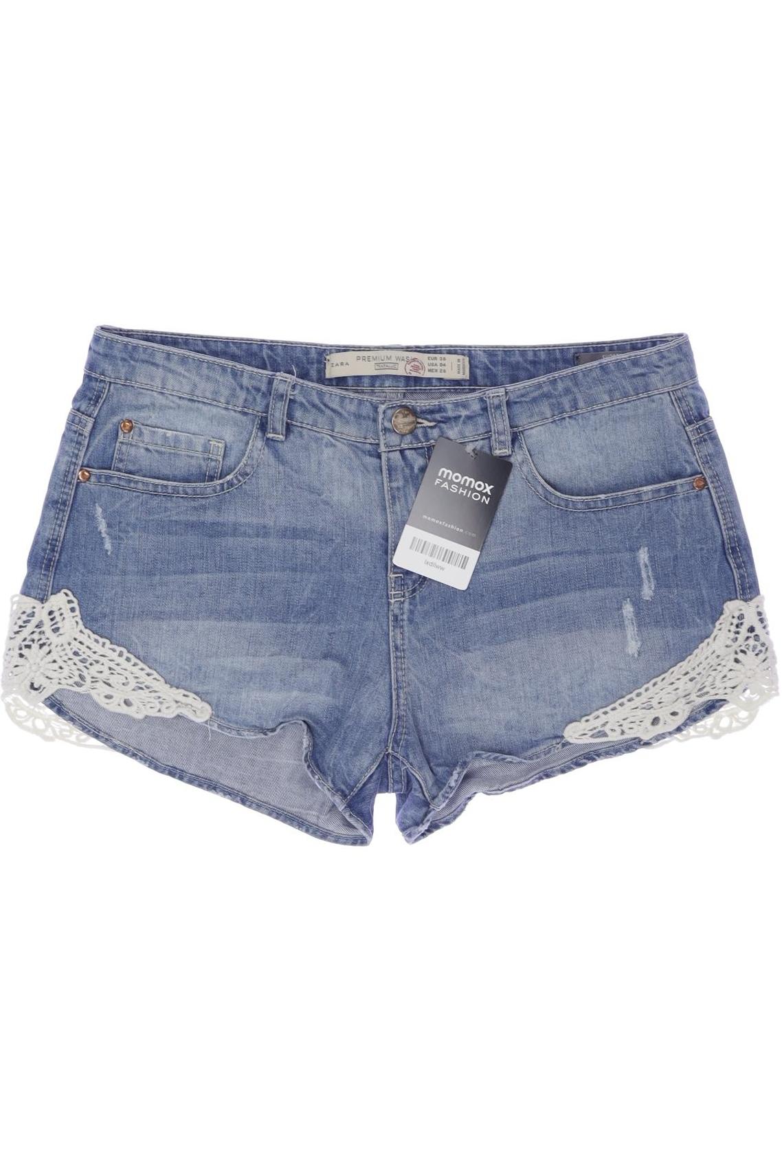 

Zara Damen Shorts, blau, Gr. 36