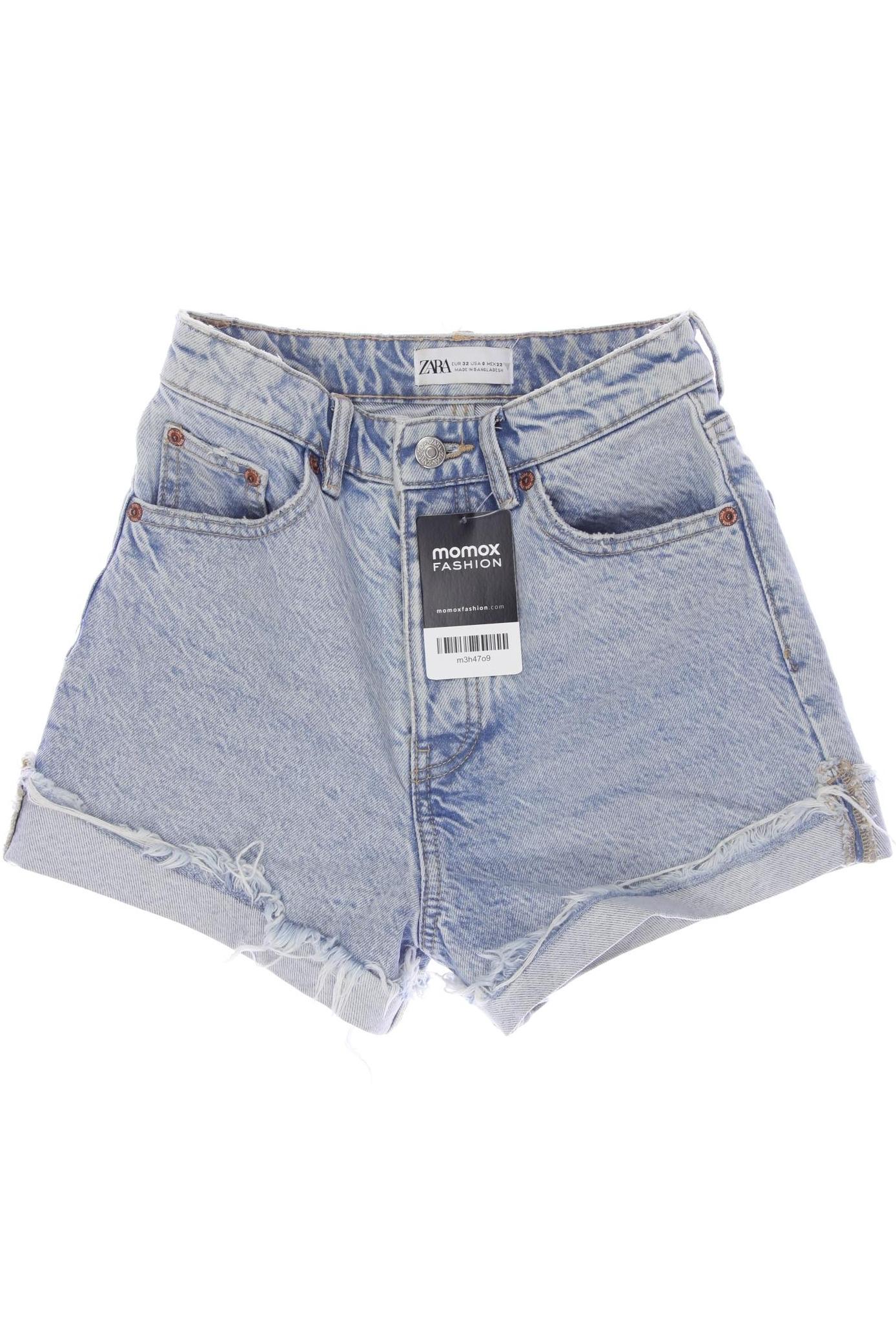 

Zara Damen Shorts, hellblau, Gr. 32