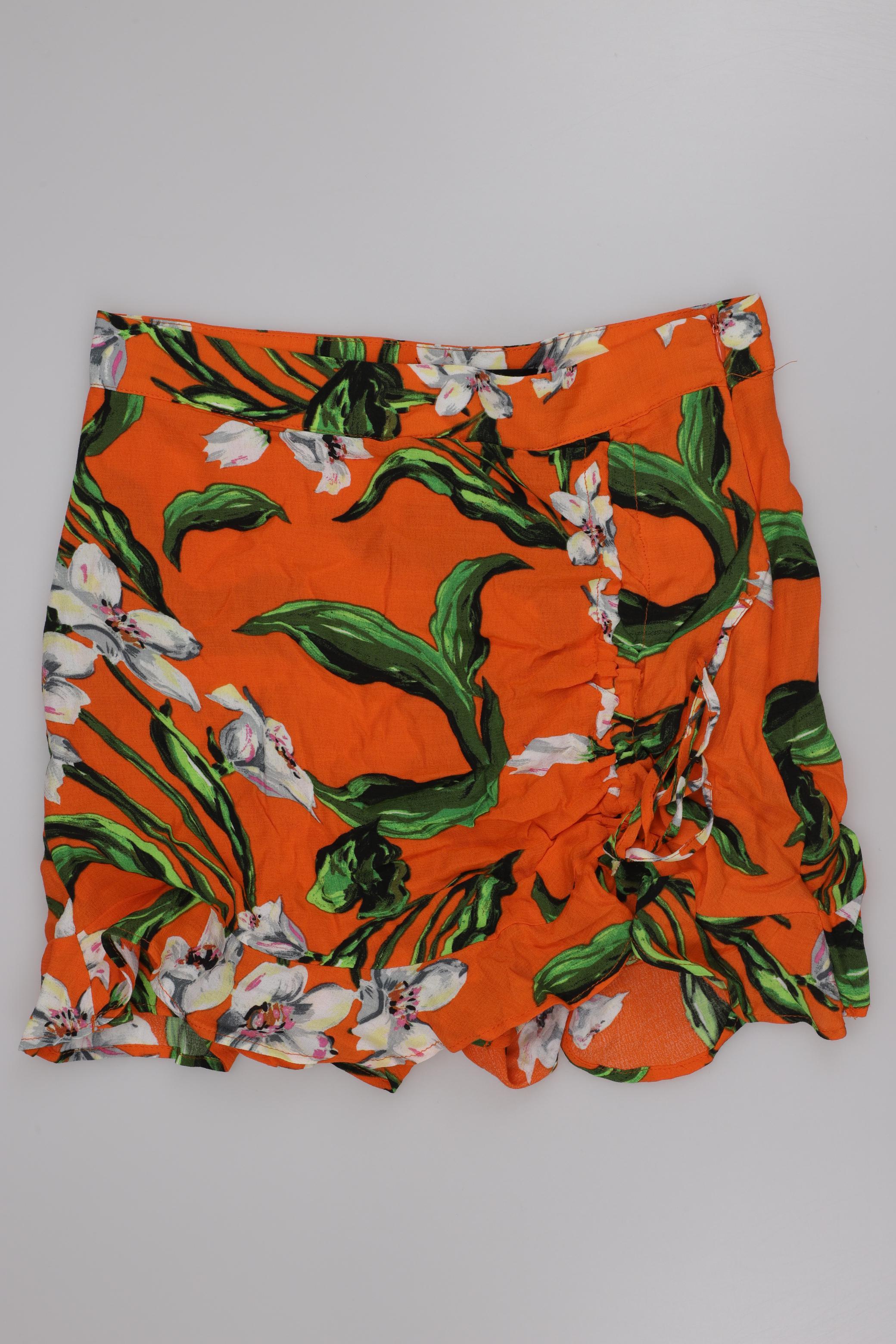 

ZARA Damen Shorts, orange