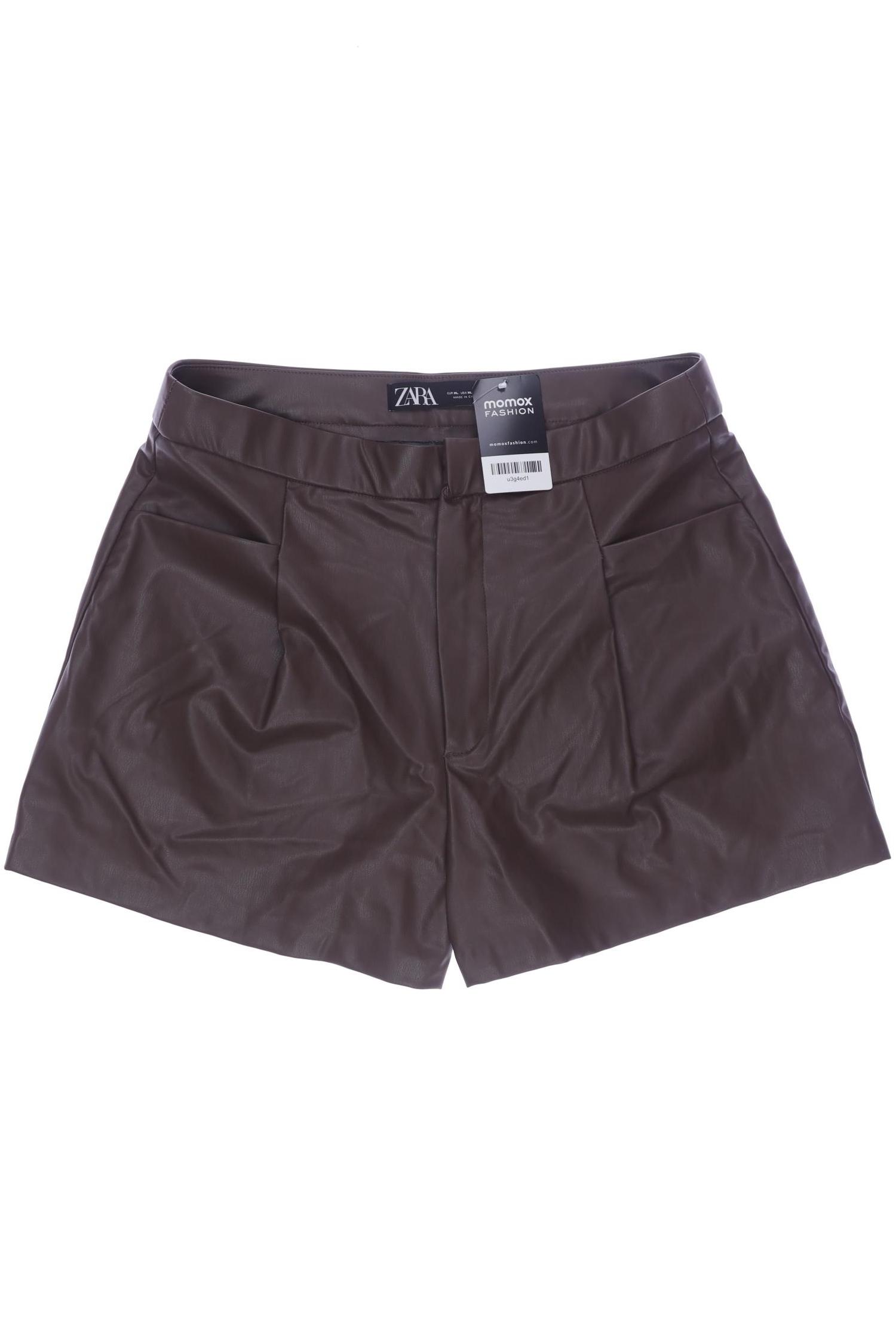 

Zara Damen Shorts, braun, Gr. 44