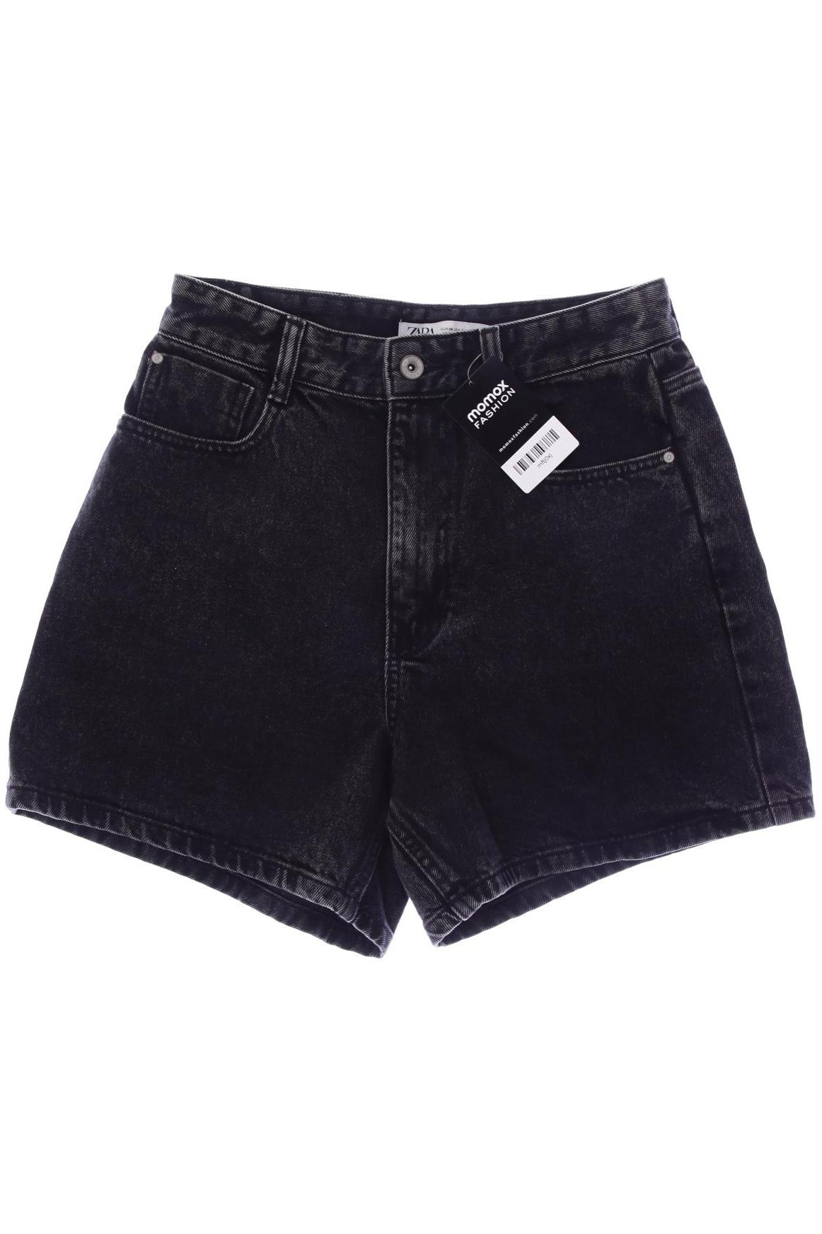 

ZARA Damen Shorts, schwarz