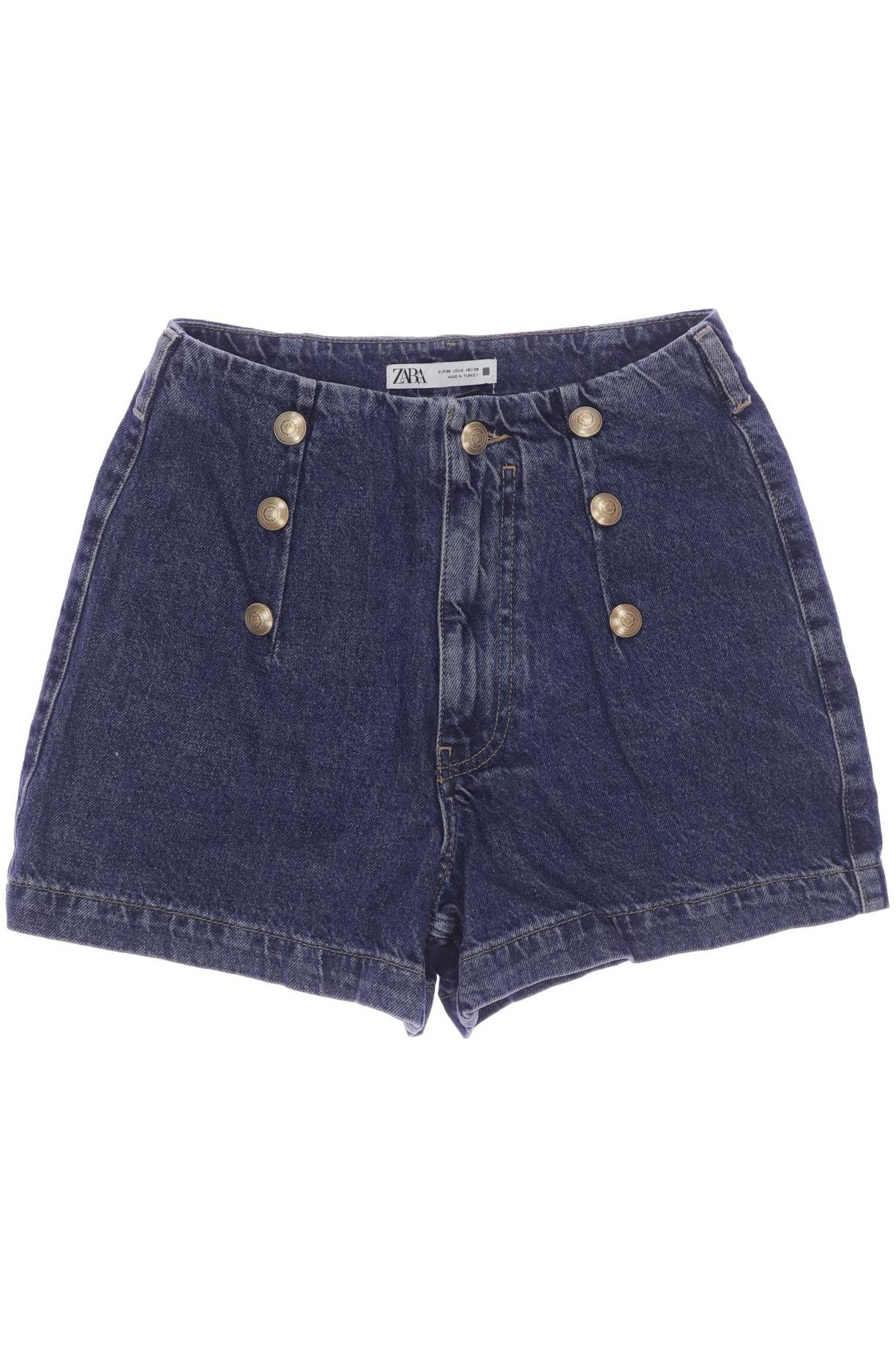 

Zara Damen Shorts, blau, Gr. 38