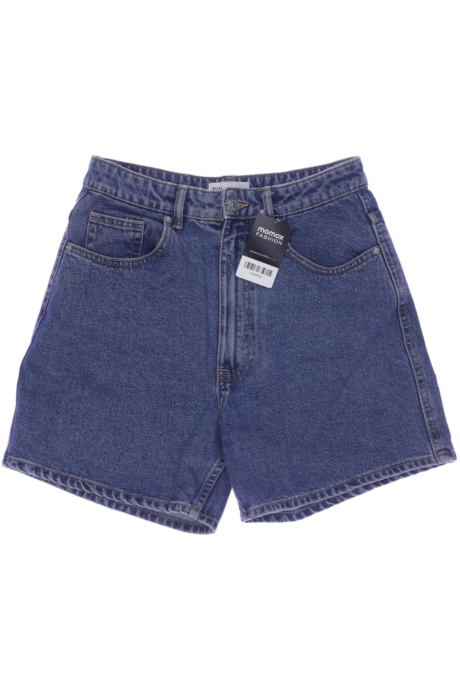 

Zara Damen Shorts, blau, Gr. 38