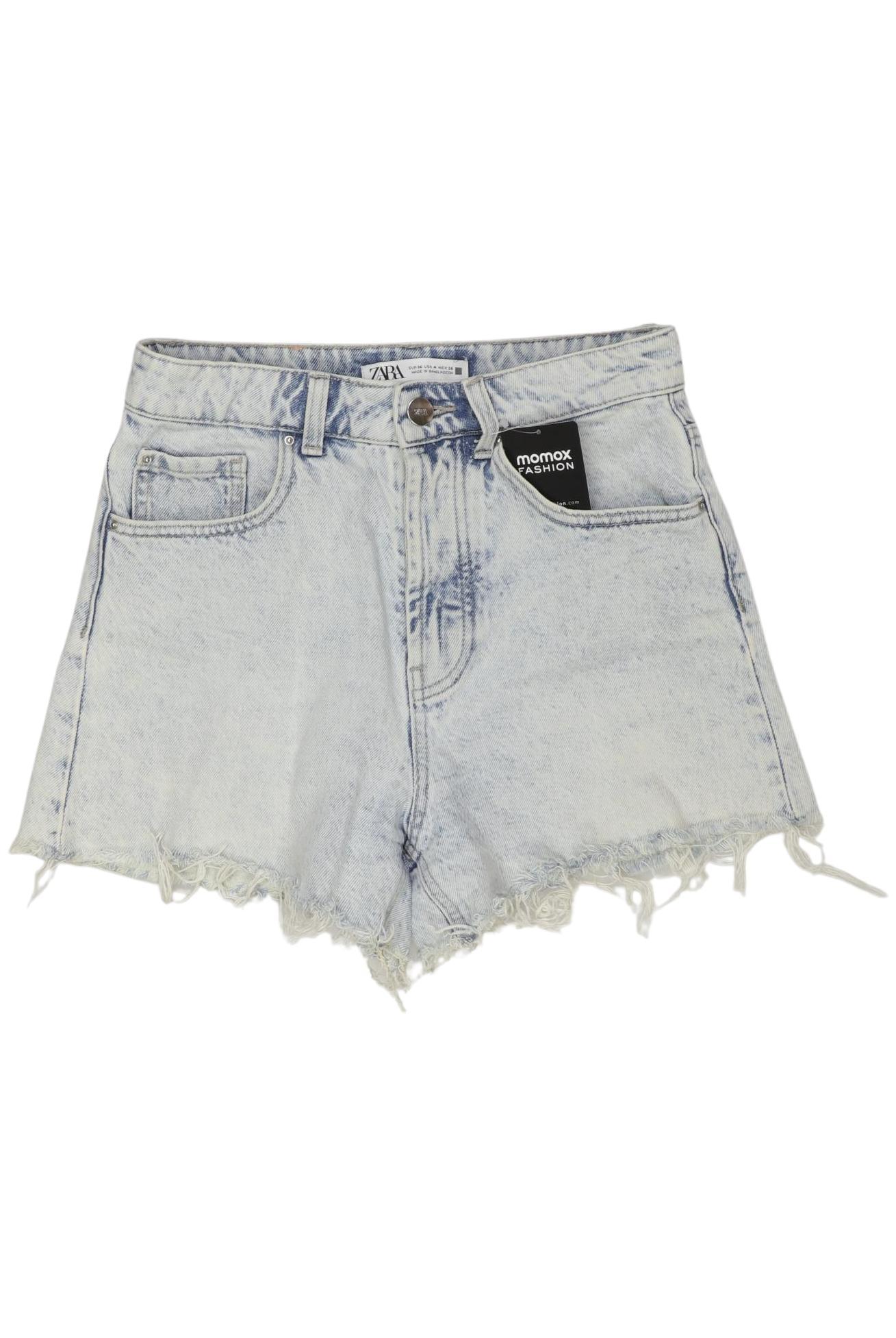 

Zara Damen Shorts, hellblau, Gr. 36