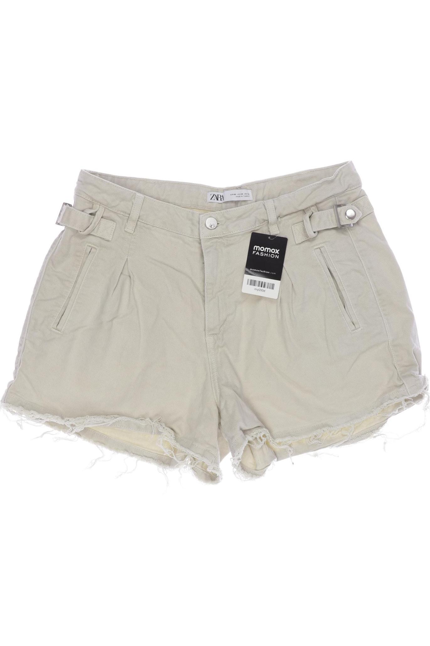 

Zara Damen Shorts, beige, Gr. 40