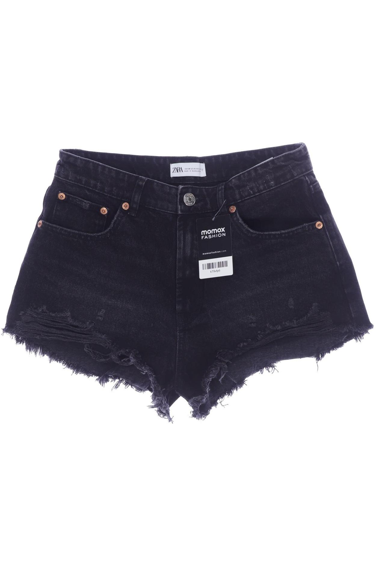 

Zara Damen Shorts, schwarz, Gr. 38