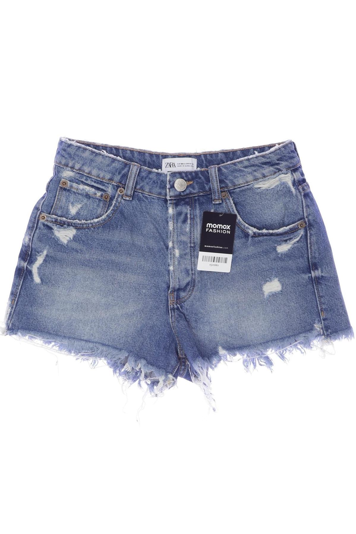 

Zara Damen Shorts, blau, Gr. 36