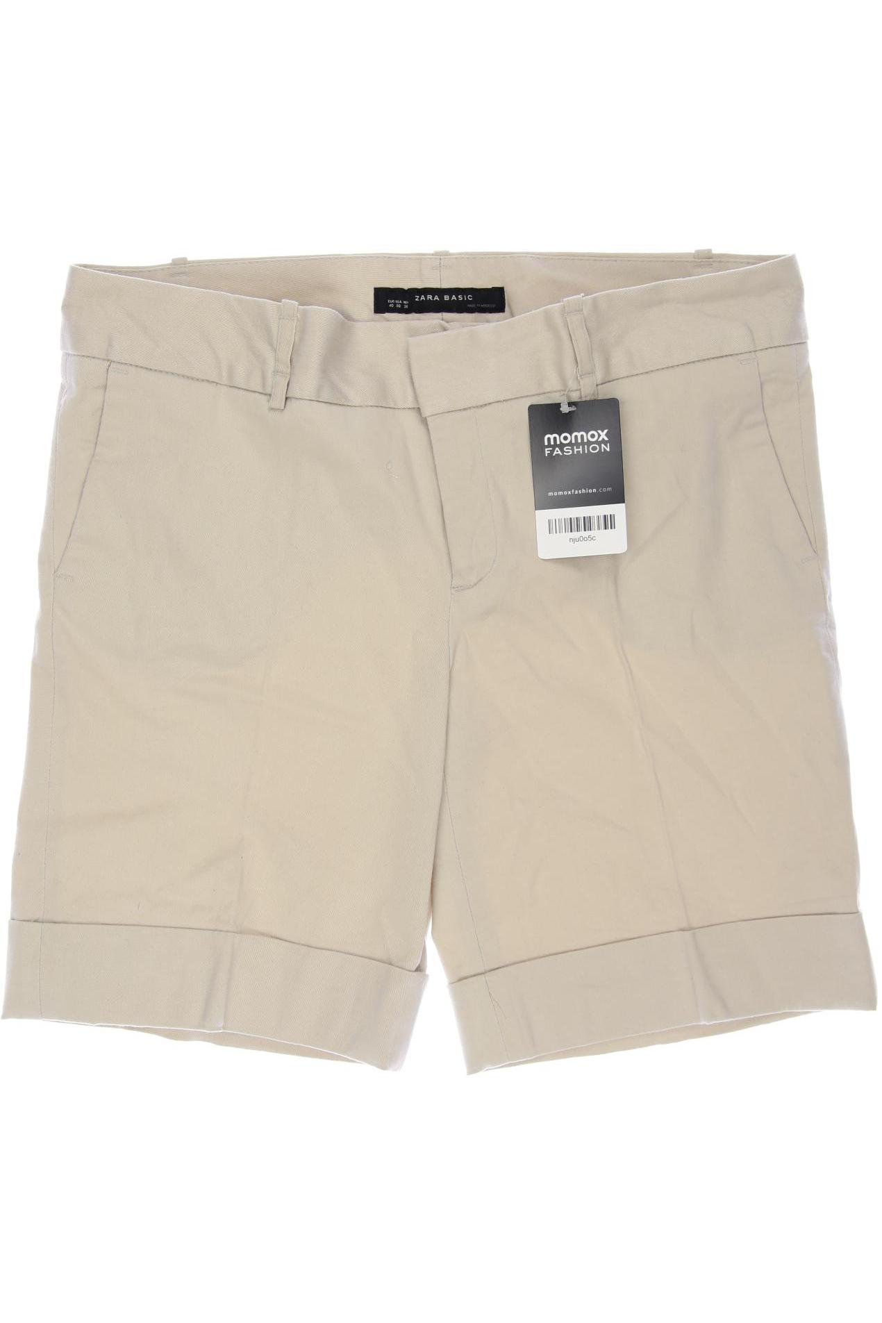 

Zara Damen Shorts, beige, Gr. 40