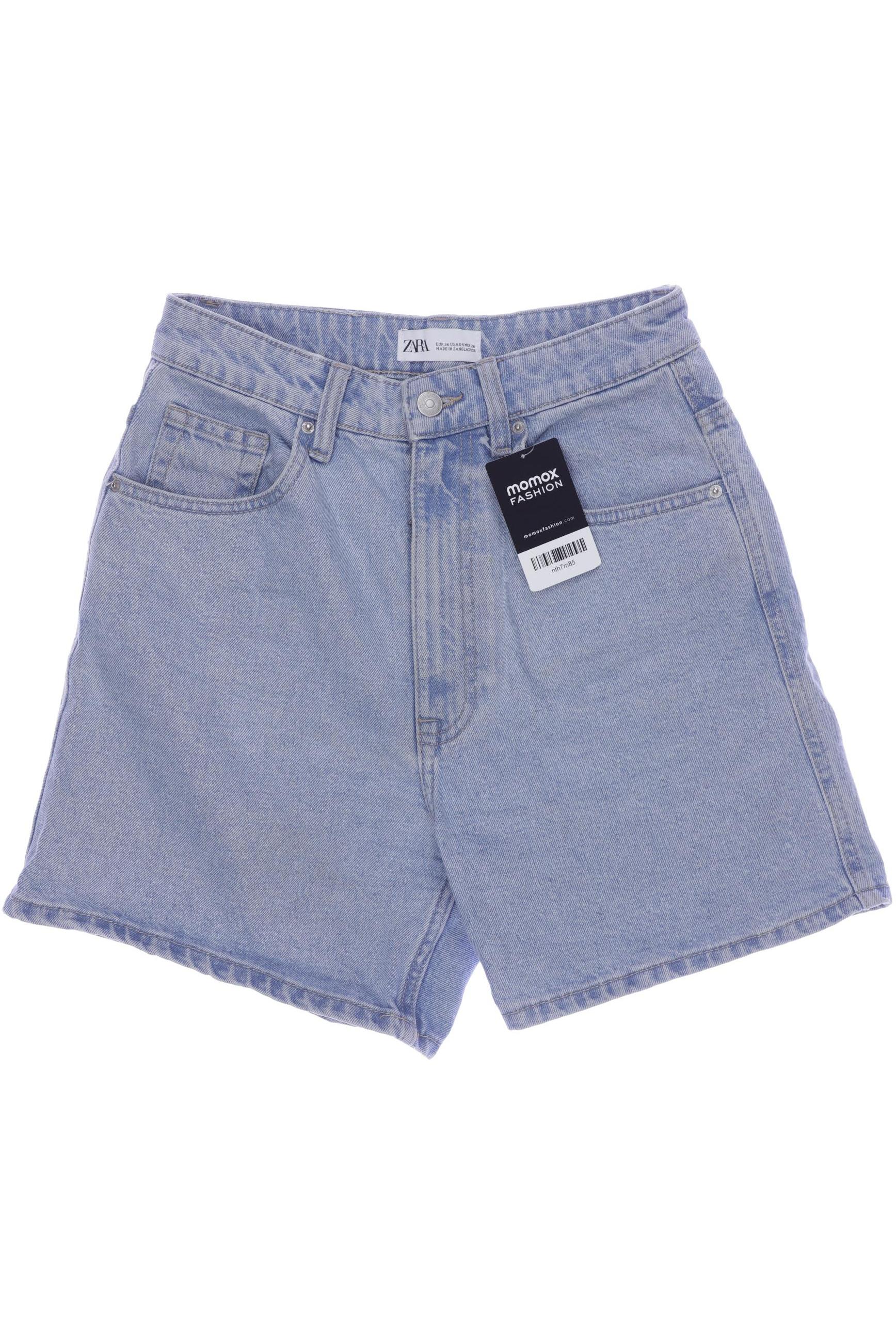 

Zara Damen Shorts, blau, Gr. 36