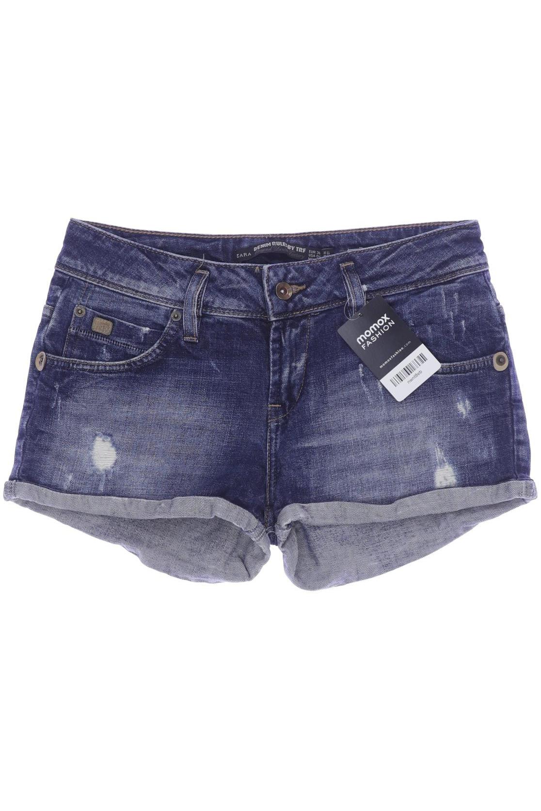 

Zara Damen Shorts, blau, Gr. 36