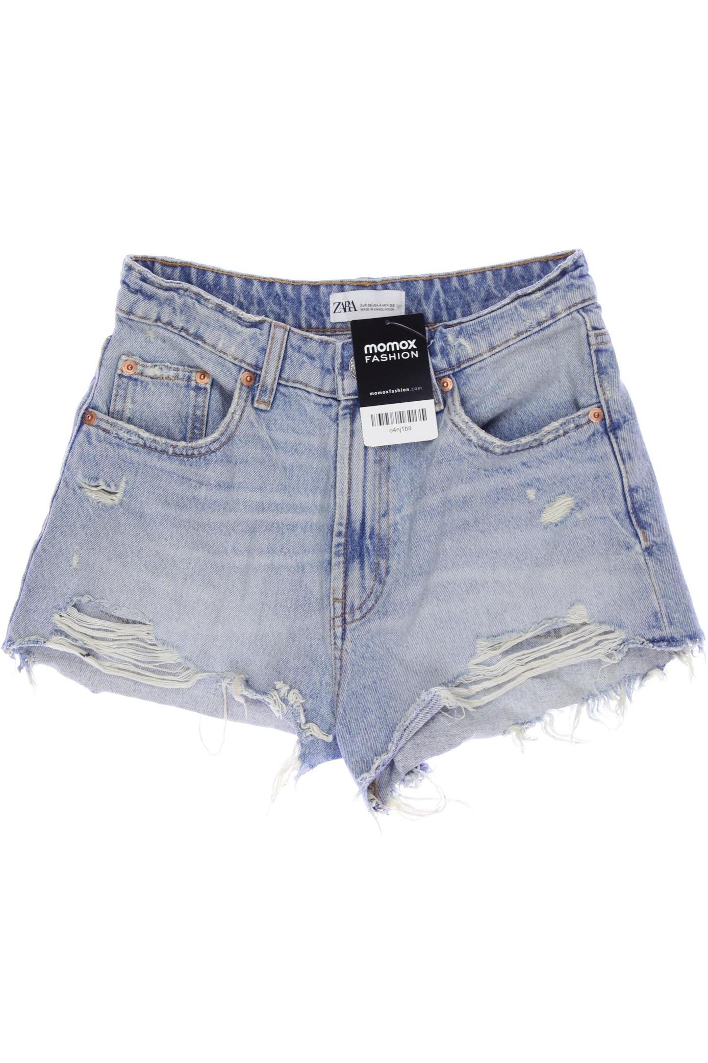 

Zara Damen Shorts, hellblau, Gr. 36
