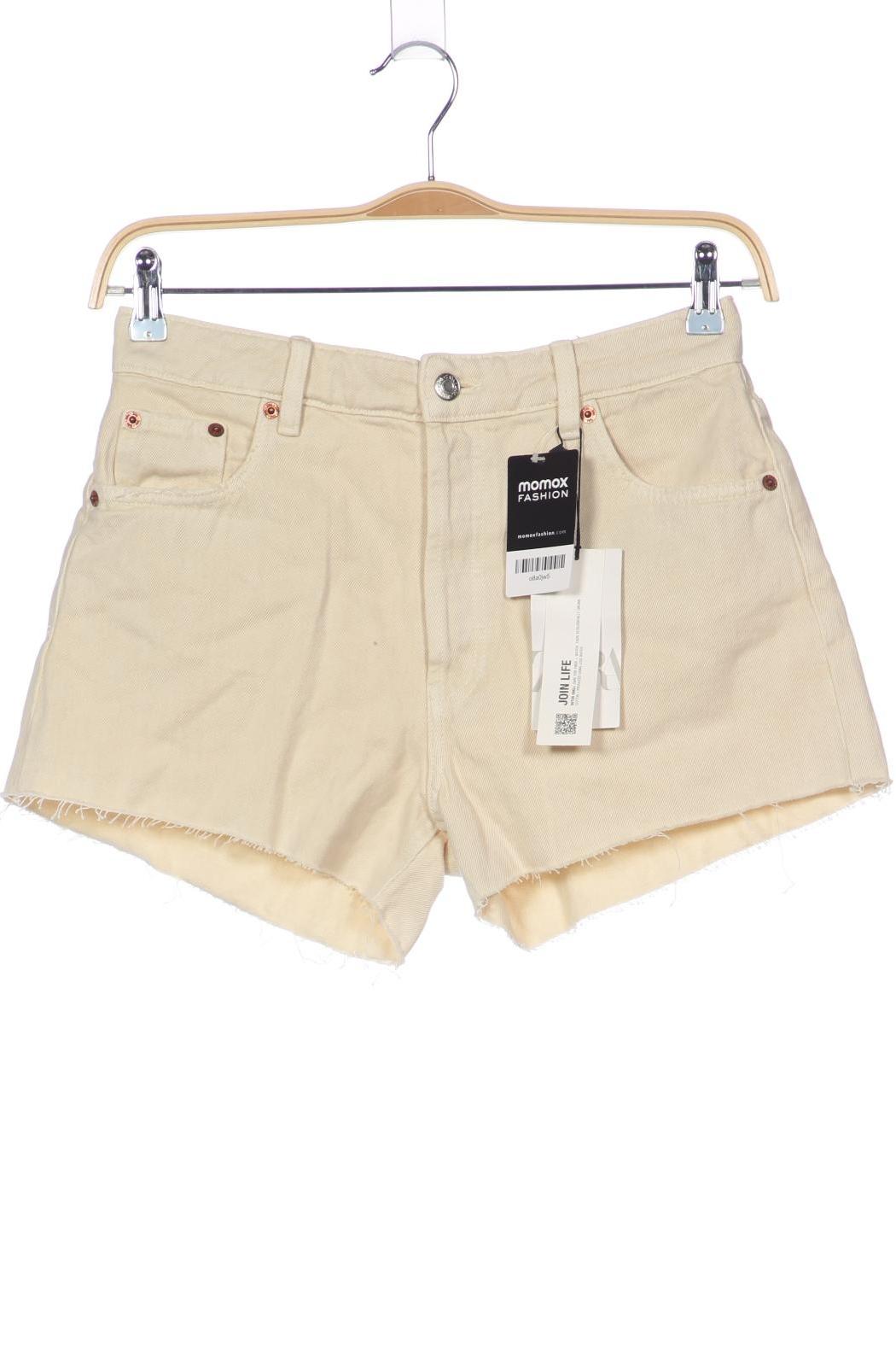 

Zara Damen Shorts, beige, Gr. 38