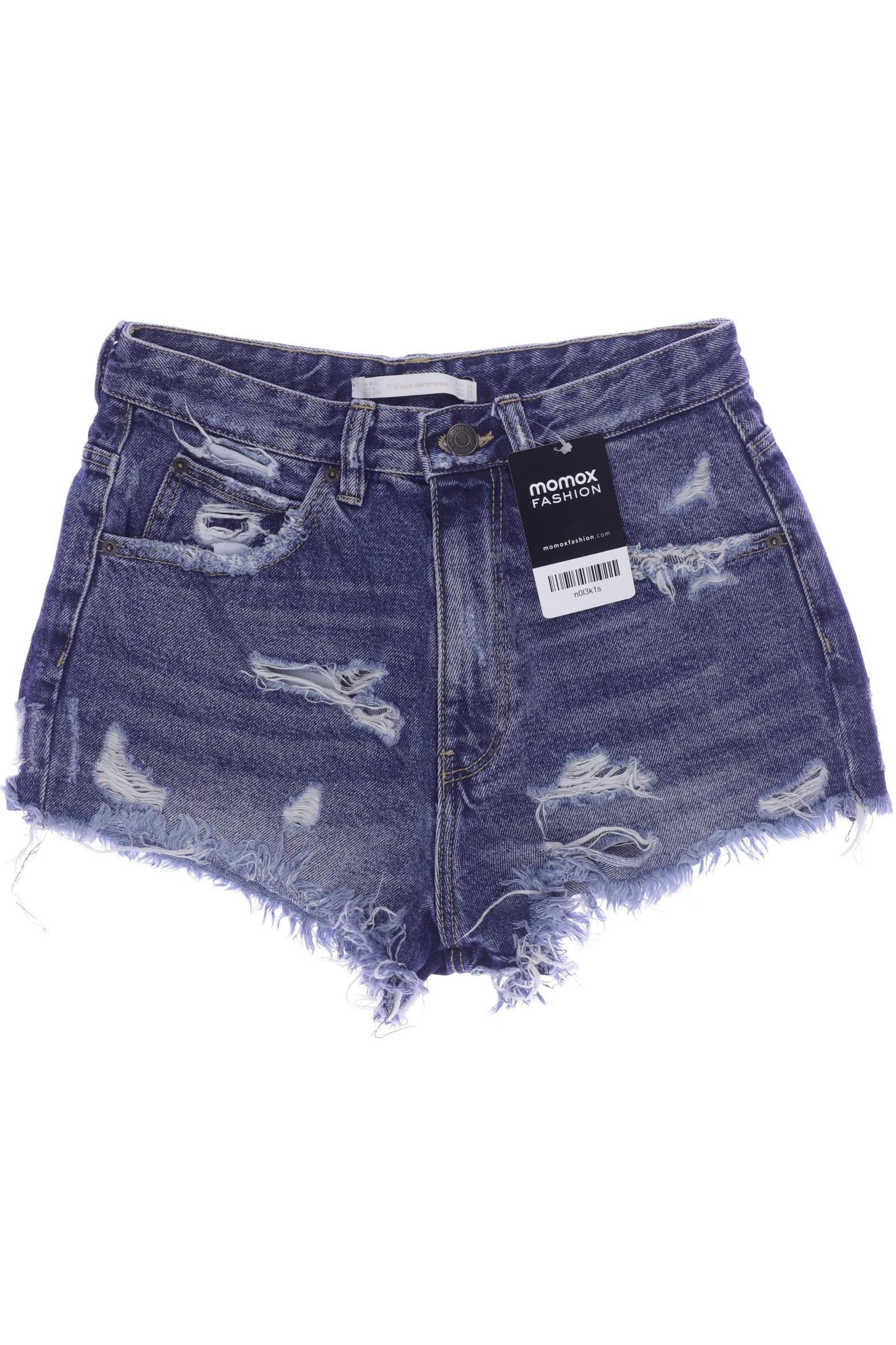 

Zara Damen Shorts, marineblau, Gr. 34