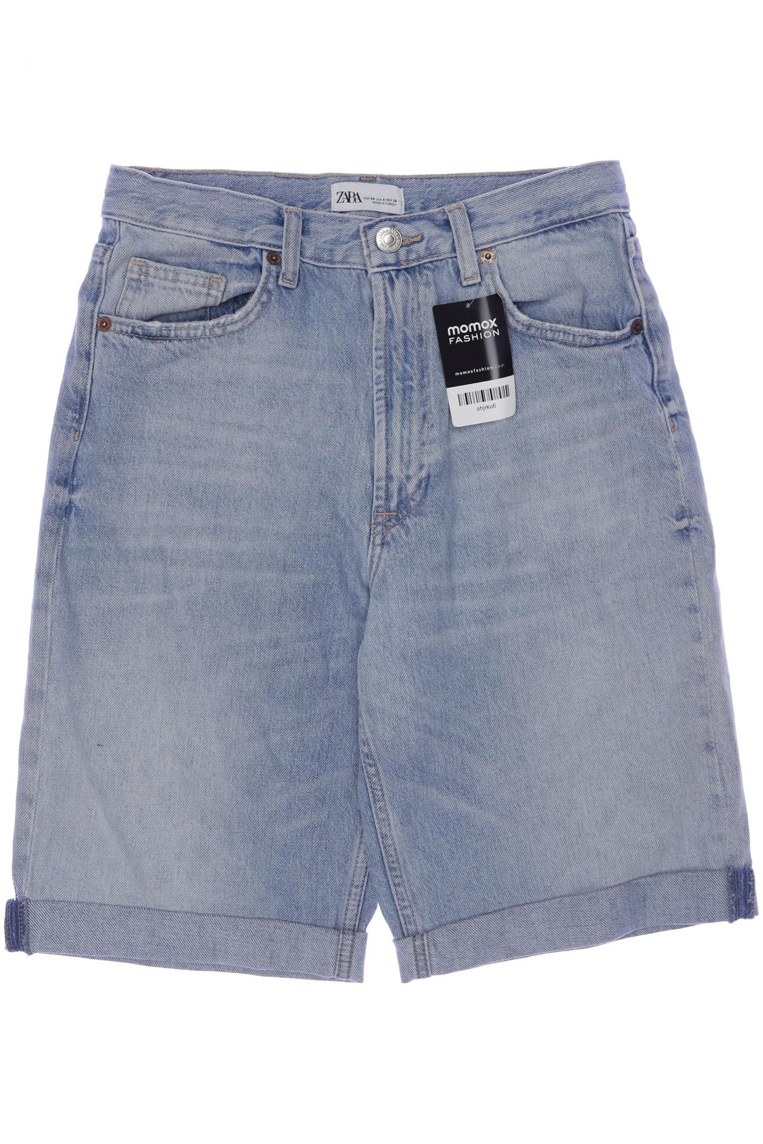 

Zara Damen Shorts, hellblau, Gr. 38