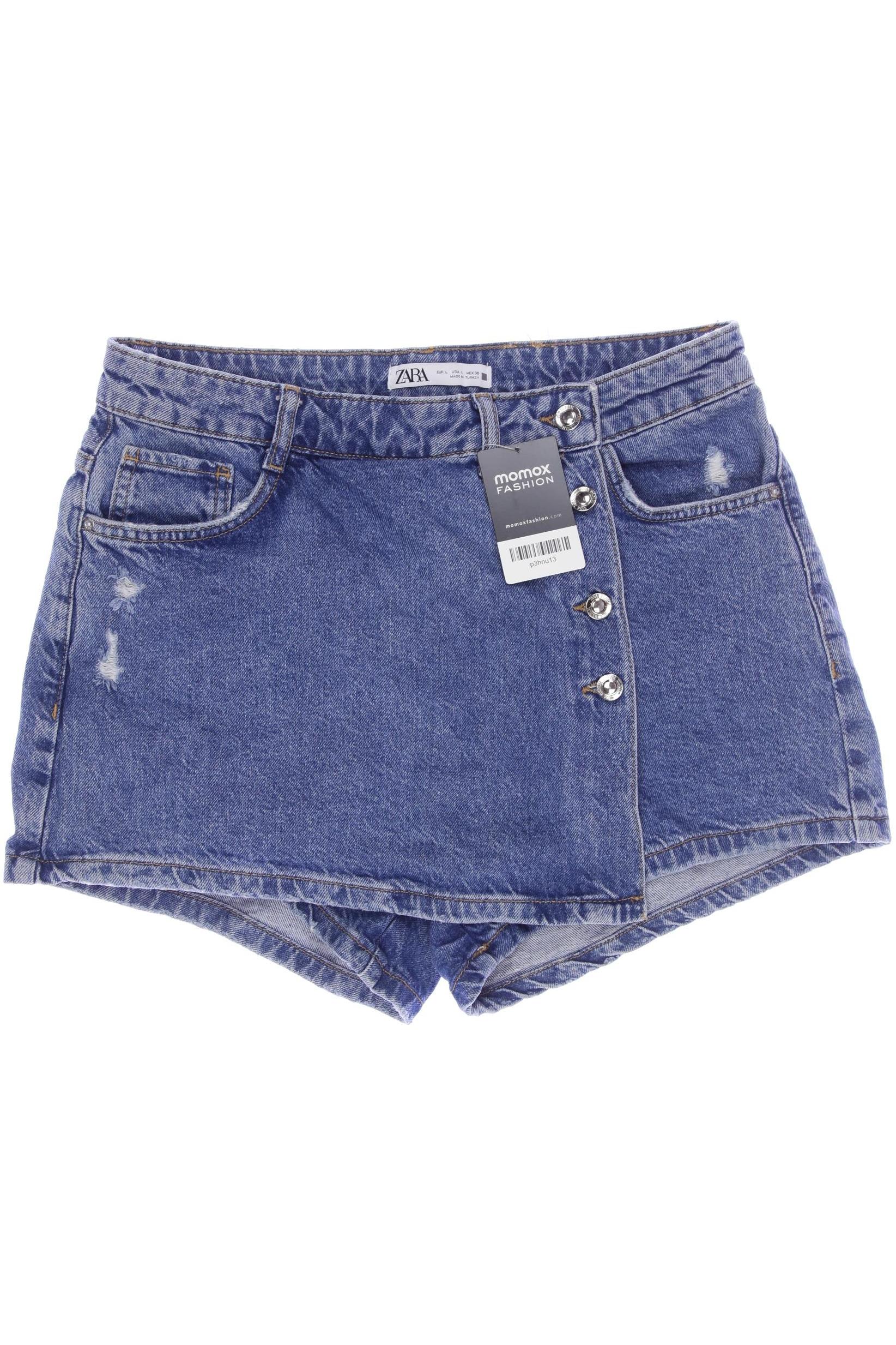 

Zara Damen Shorts, blau, Gr. 42