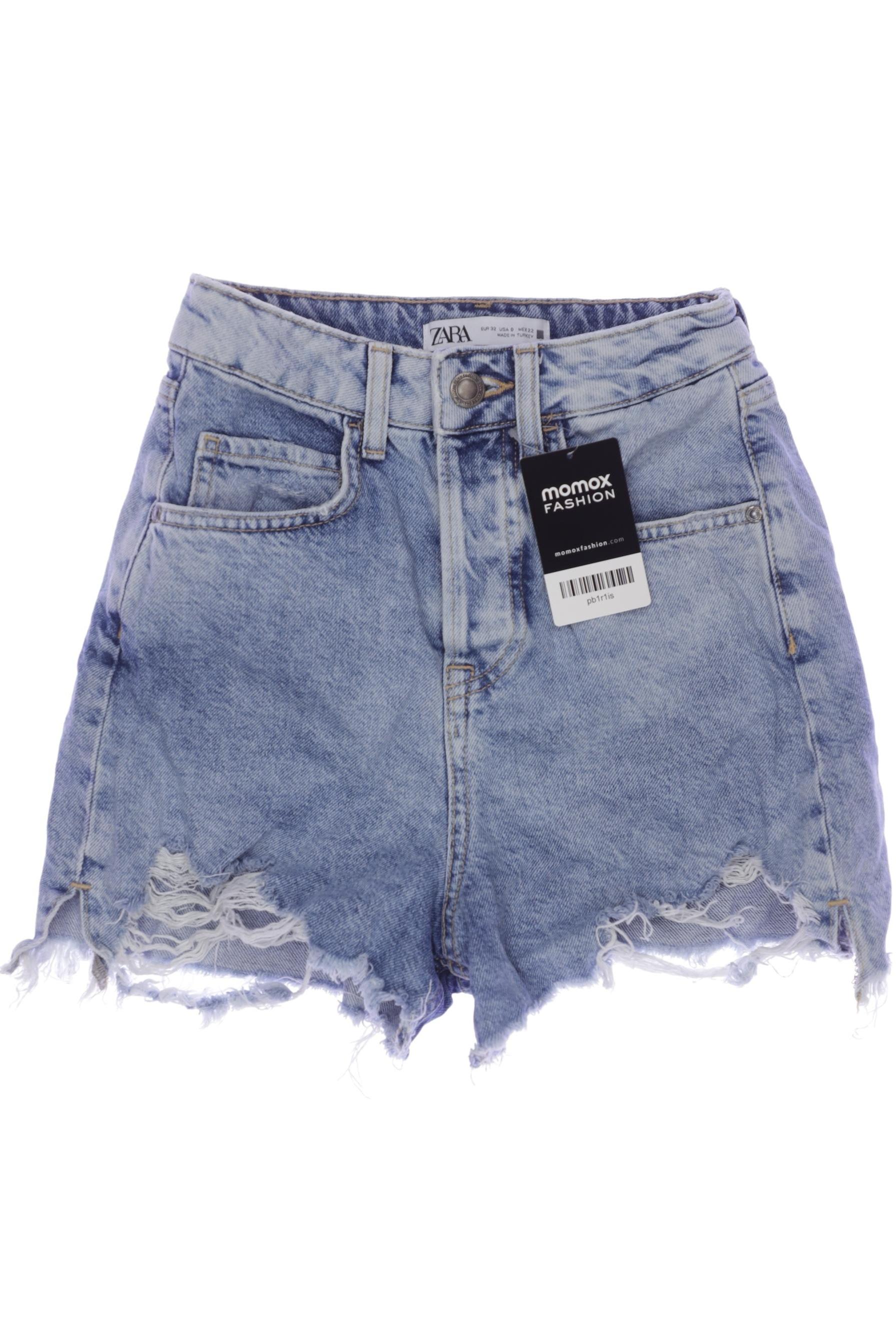 

Zara Damen Shorts, blau, Gr. 32