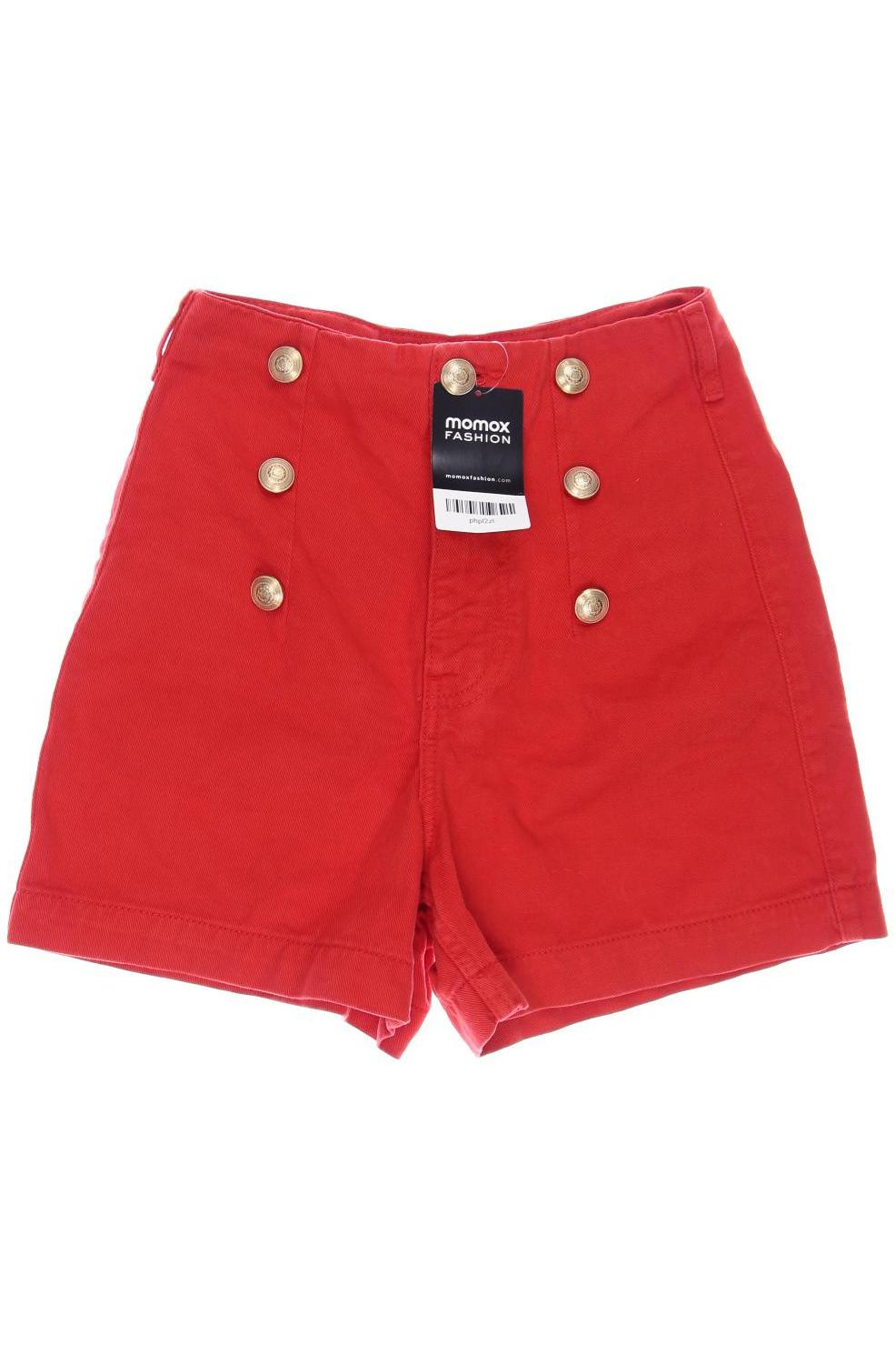 

ZARA Damen Shorts, rot