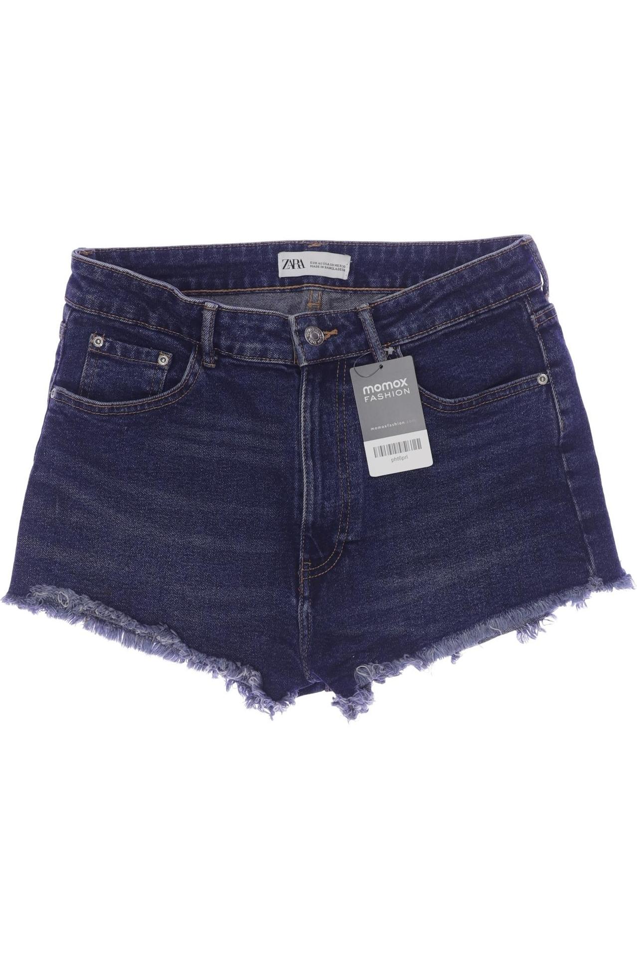 

Zara Damen Shorts, blau, Gr. 40