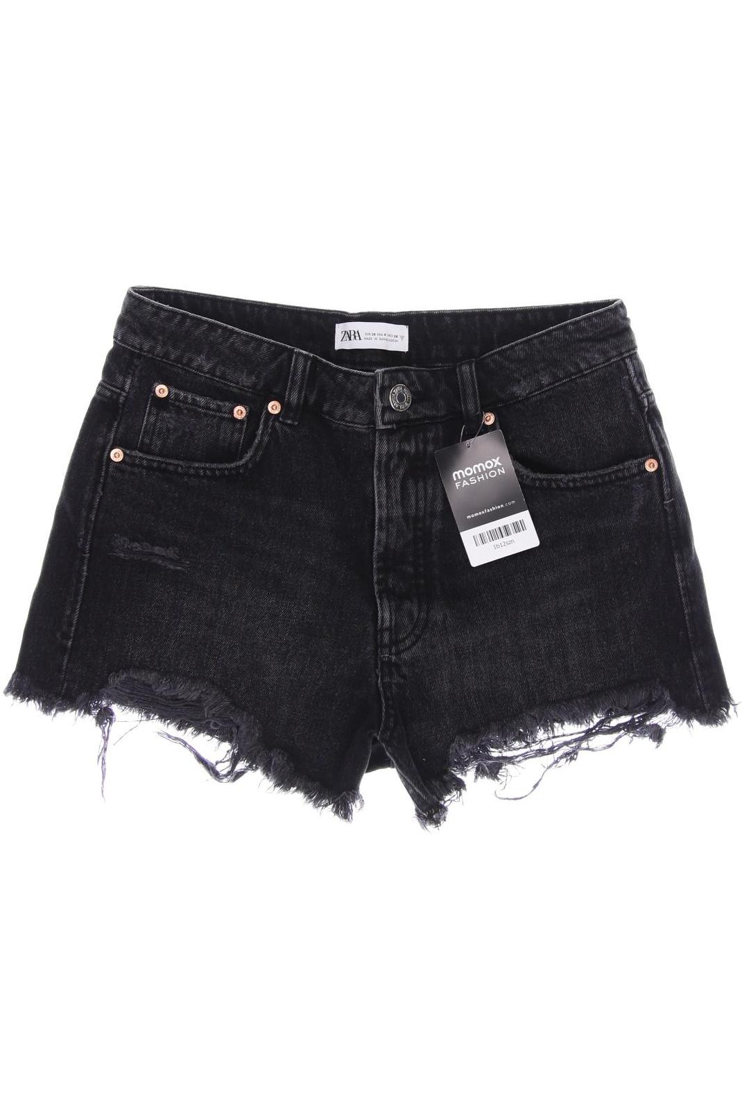 

ZARA Damen Shorts, schwarz