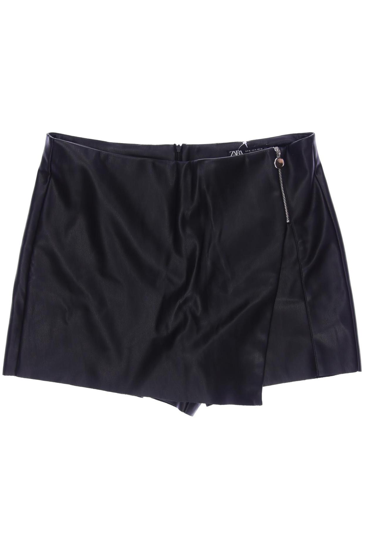 

ZARA Damen Shorts, schwarz